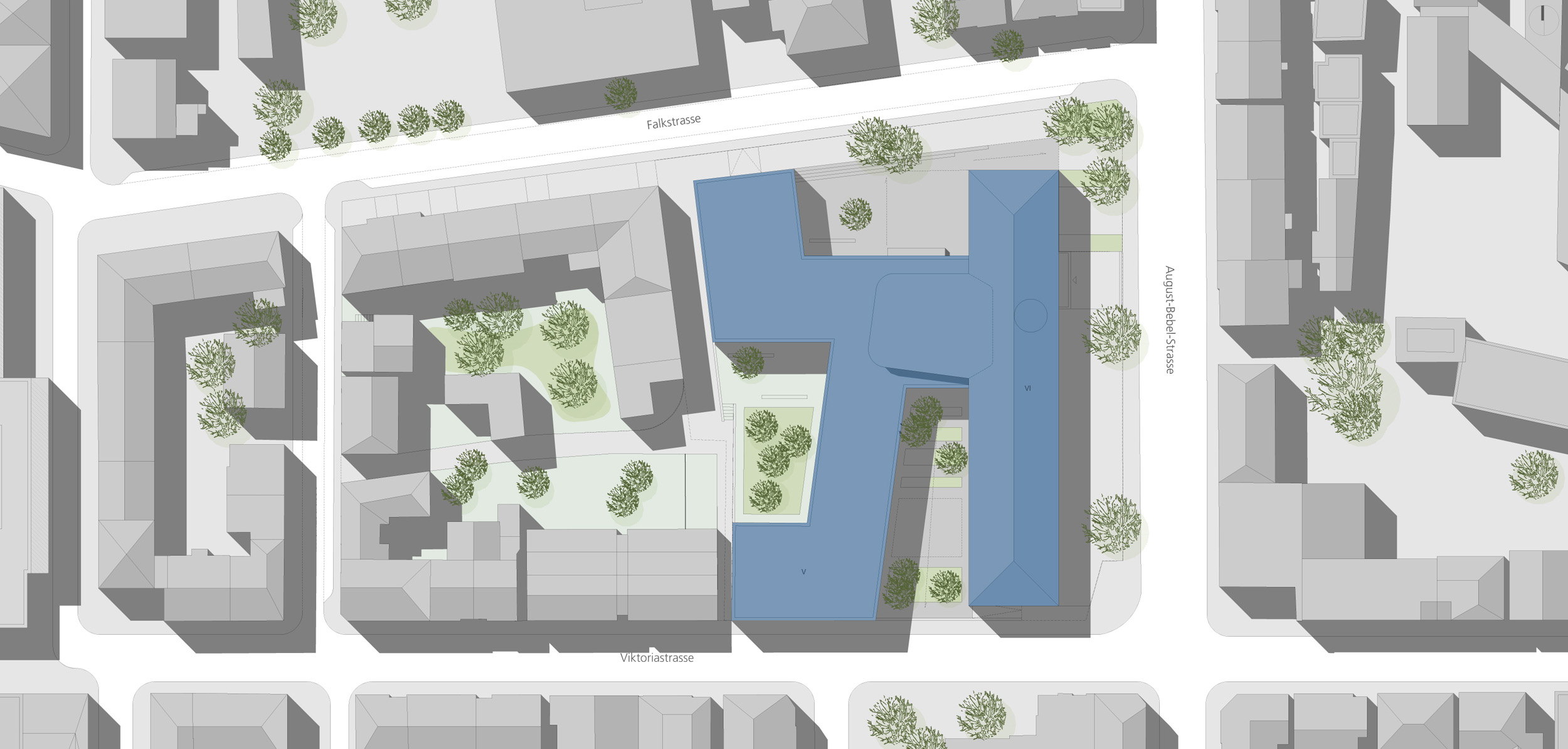 Technisches Rathaus Lageplan