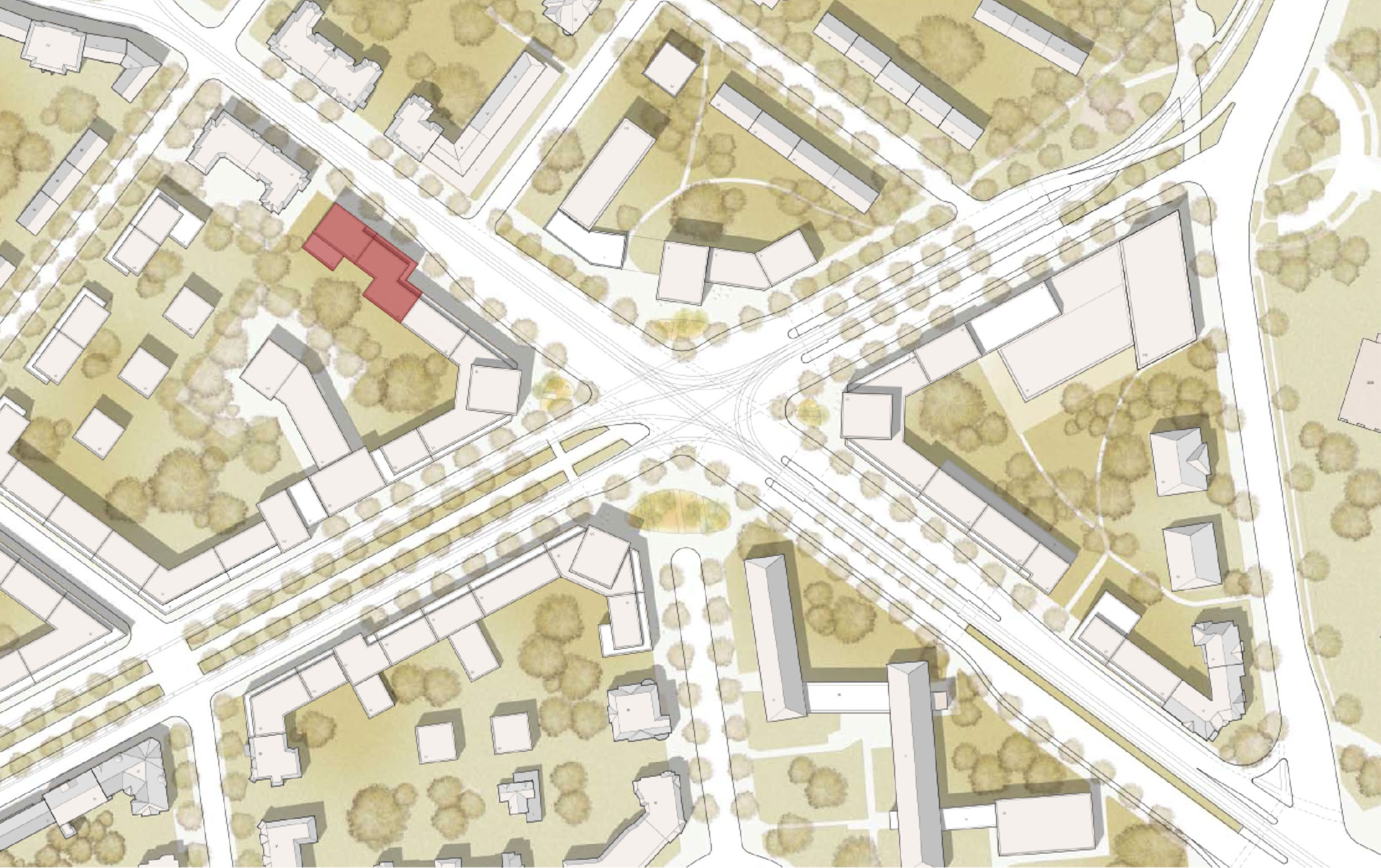 Wohngebäude Nürnberger Straße Lageplan