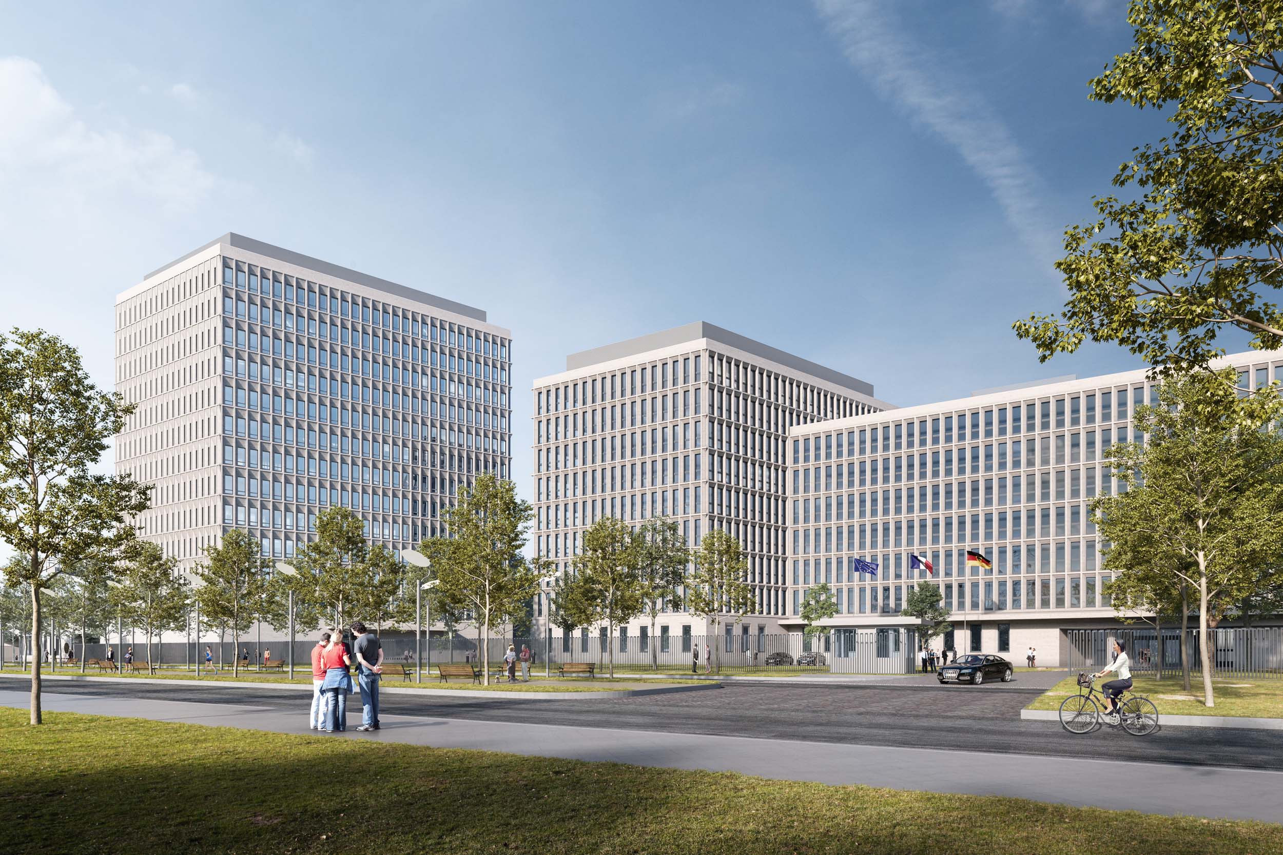 Erweiterungsbau Bundesministerium des Innern - Eingangsbereich