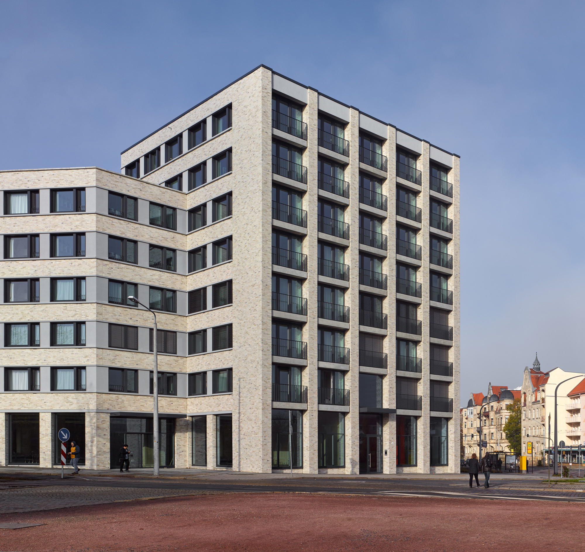Studentisches Wohnen am Nürnberger Platz in Dresden, Foto: Stefan Müller