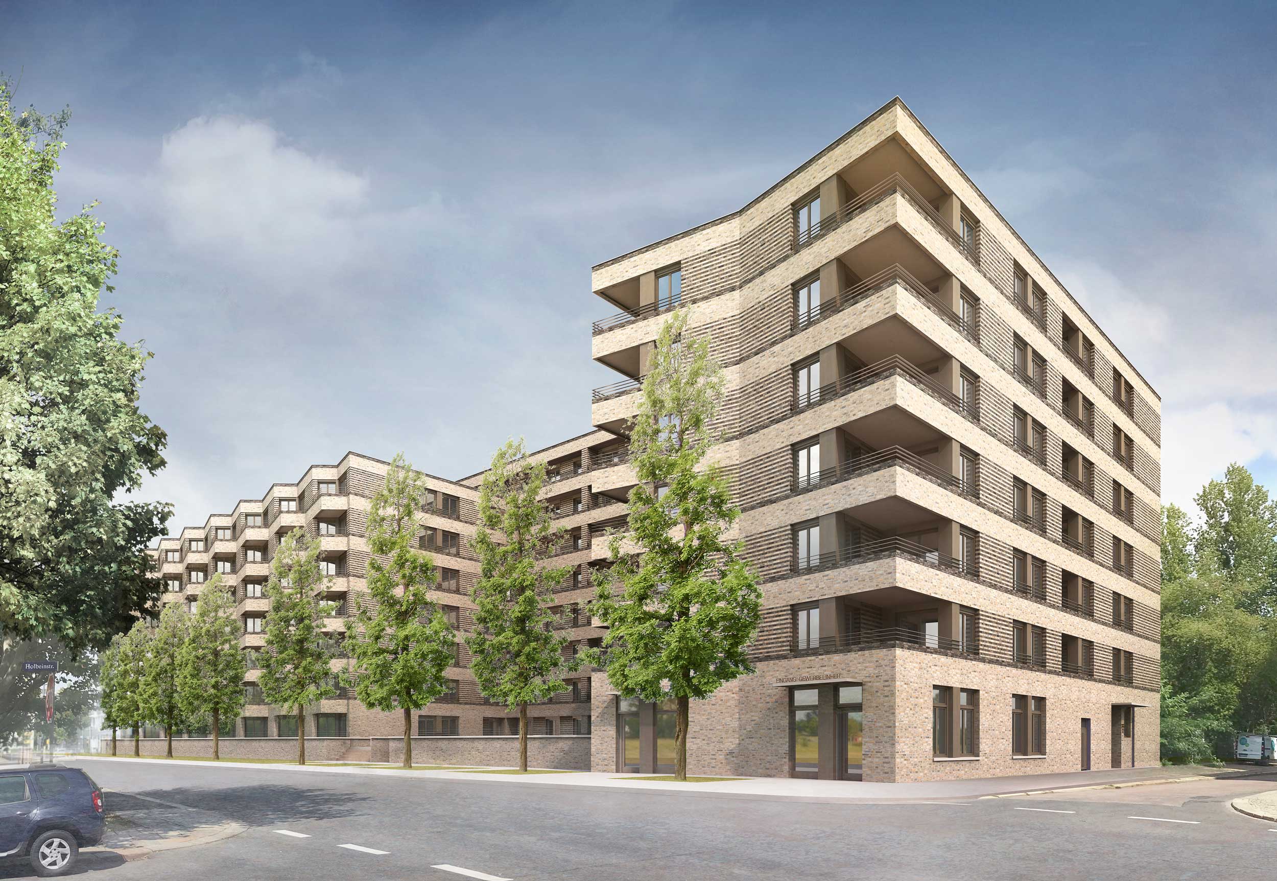 Wohnbebauung Dürerstraße Dresden
