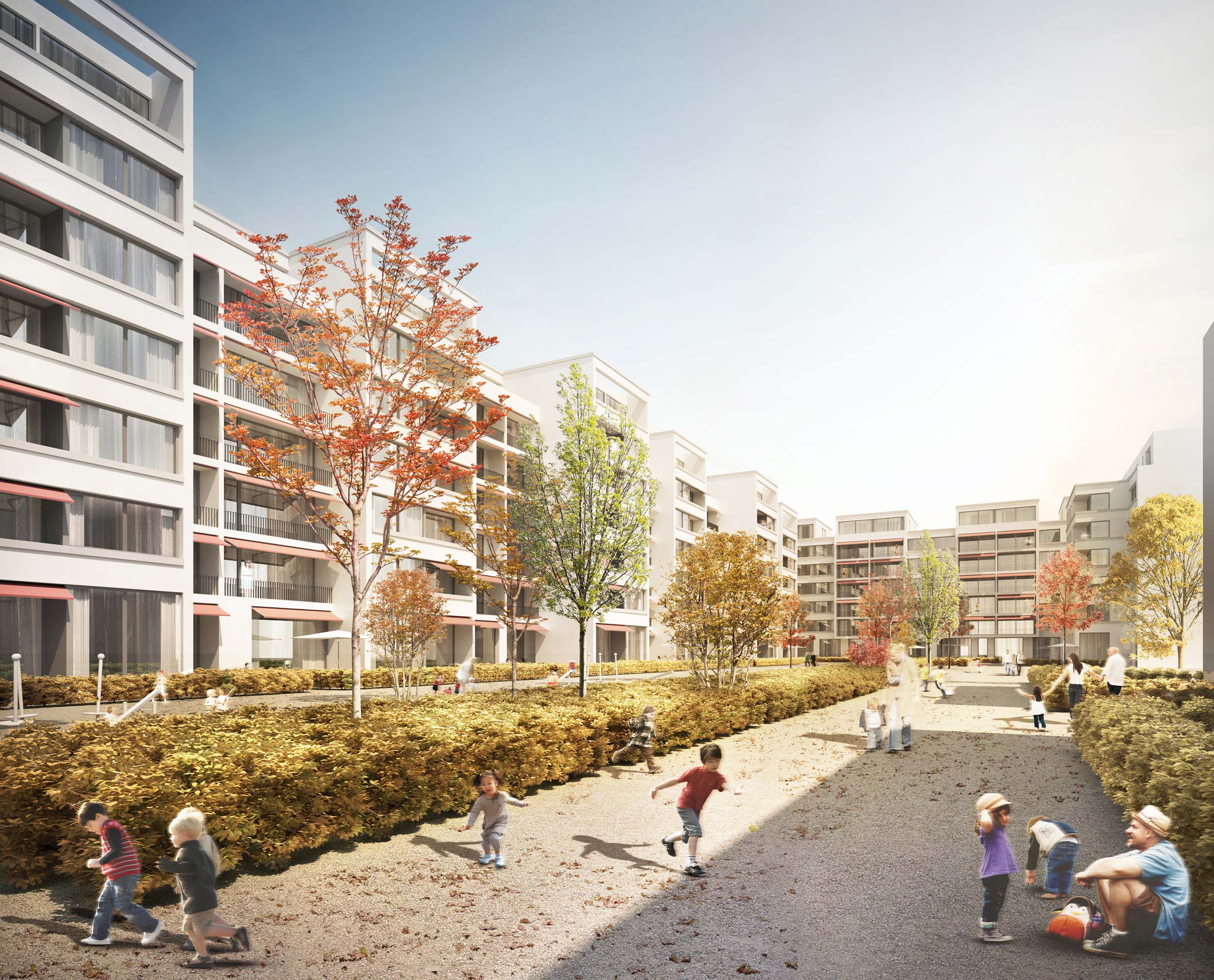 Wohnbebauung Krausenstraße