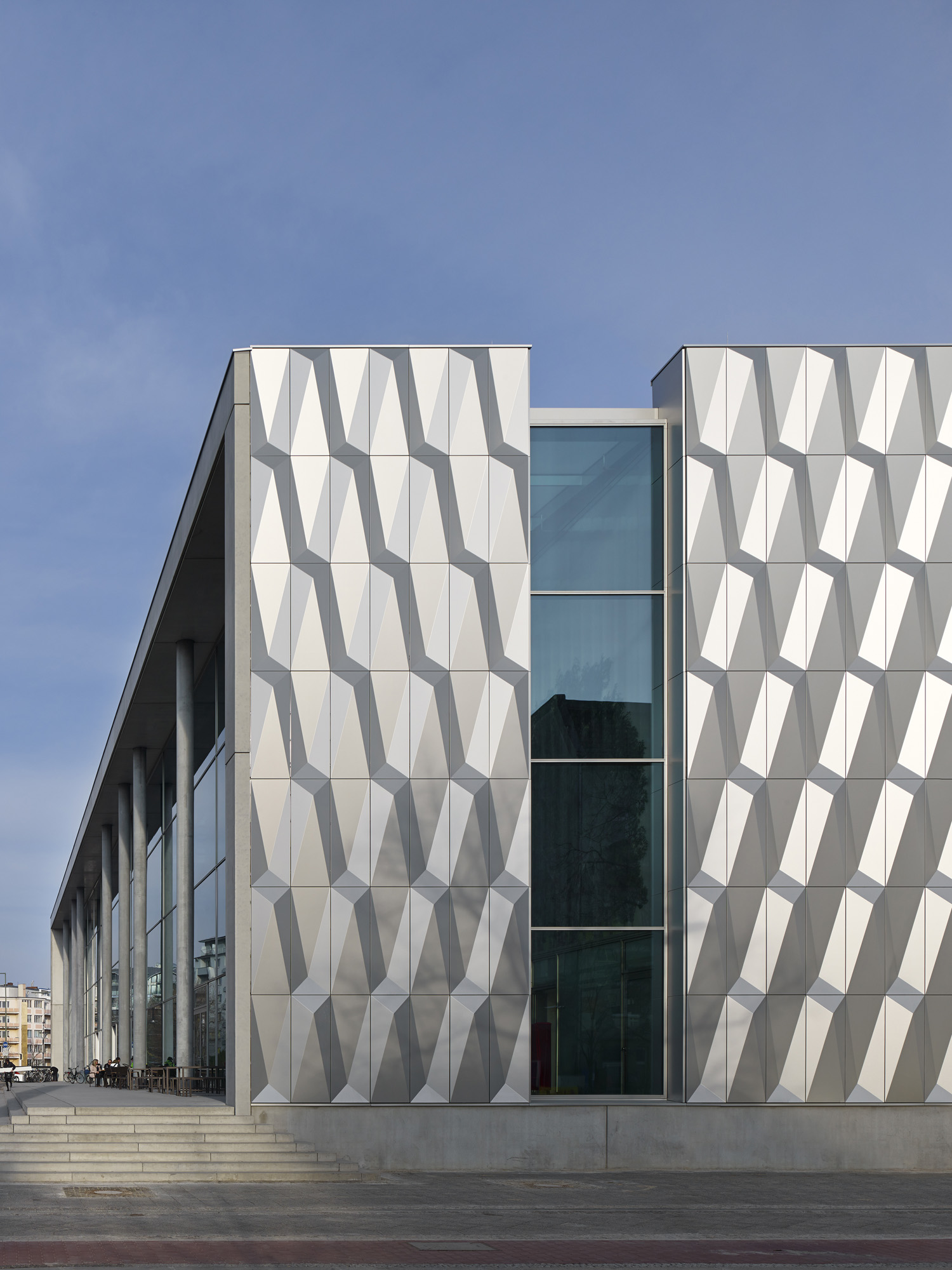Detailansicht Fassade © Stefan Müller, Berlin