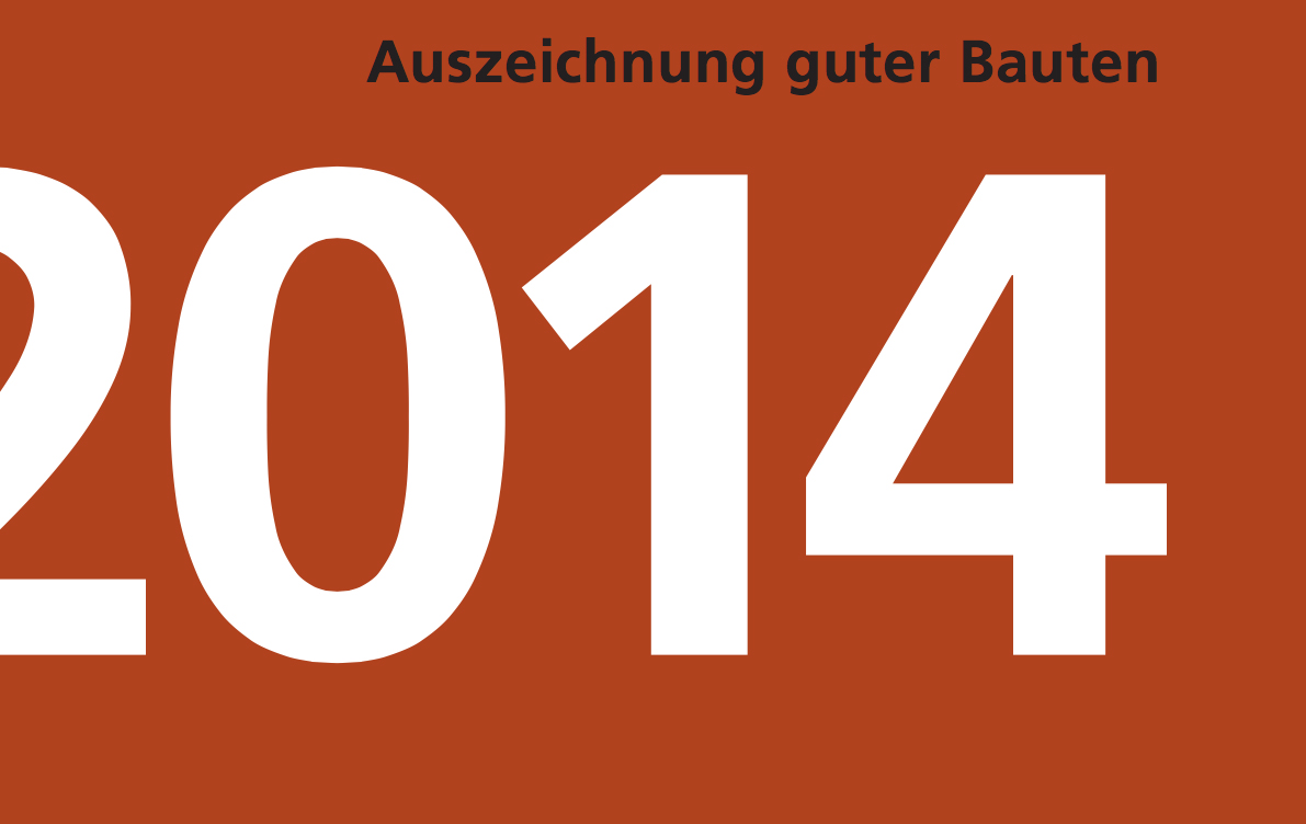 Technisches Rathaus Auszeichnung Guter Bauten 2014, Anerkennung