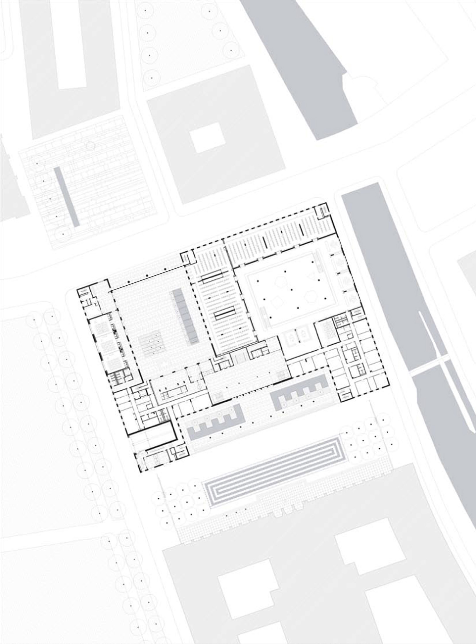 Auswärtiges Amt Berlin, Lageplan
