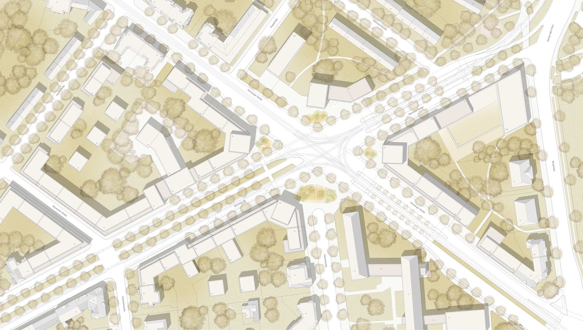 Nürnberger Platz Lageplan