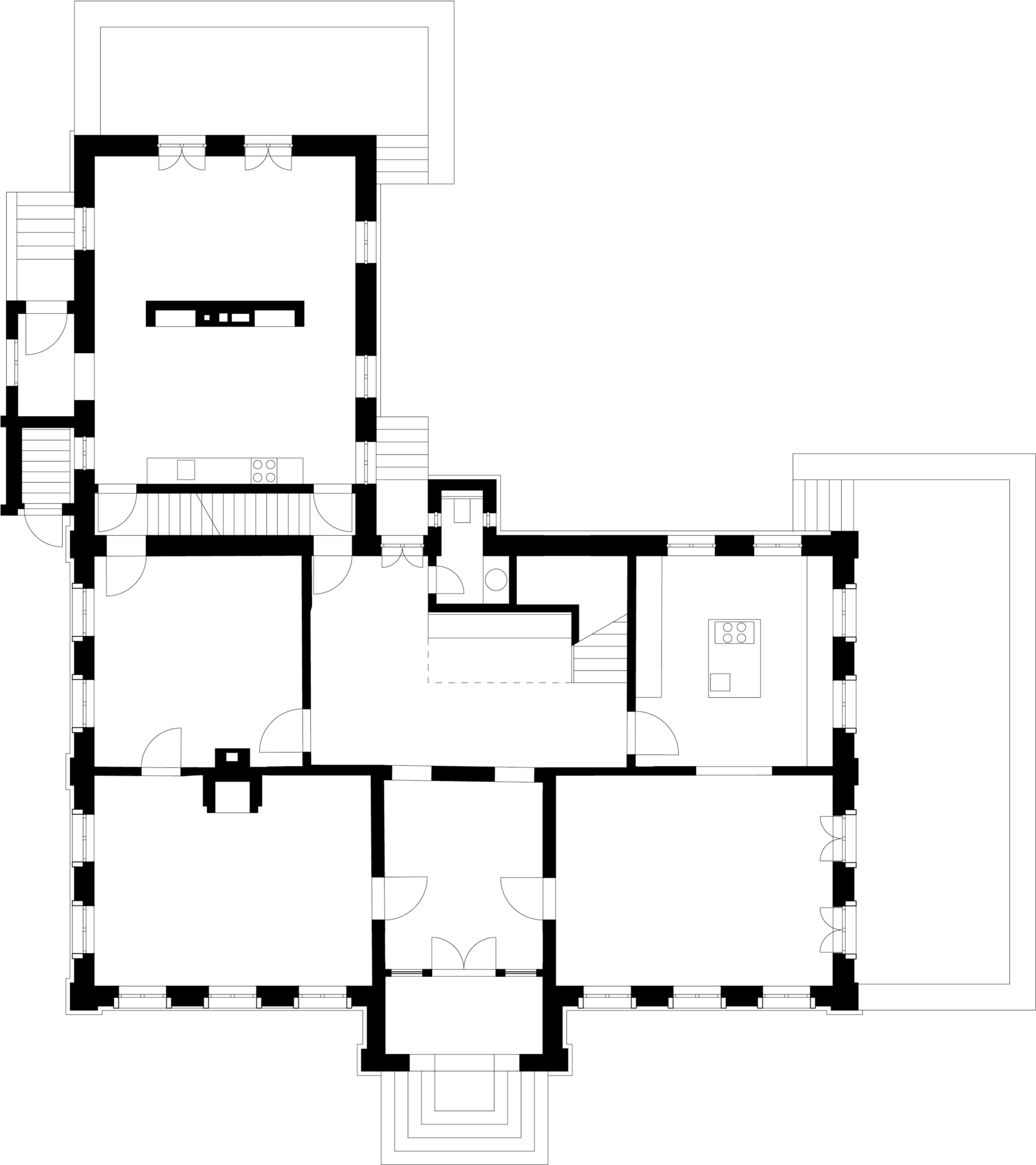 Forsthaus Hirschburg Grundriss Erdgeschoss