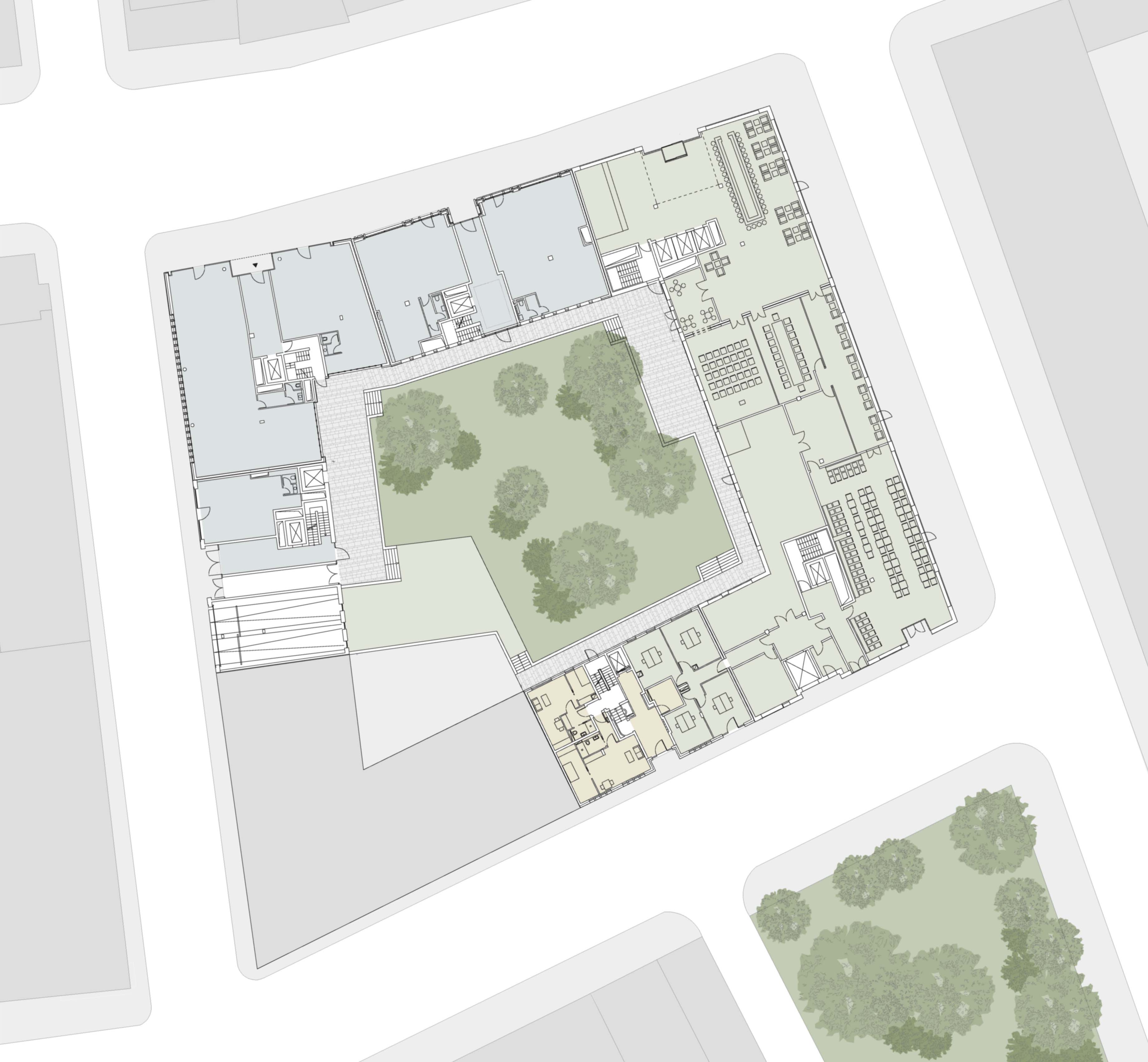 Arcotel, Lageplan