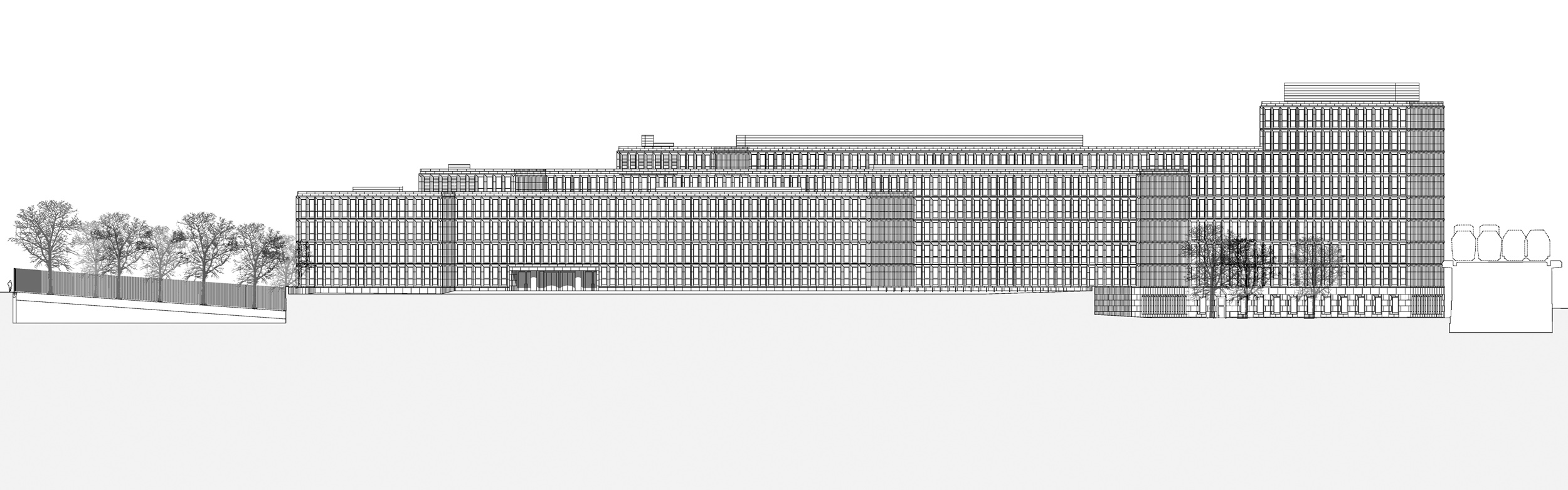 Bundesministerium des Innern Ansicht Nord
