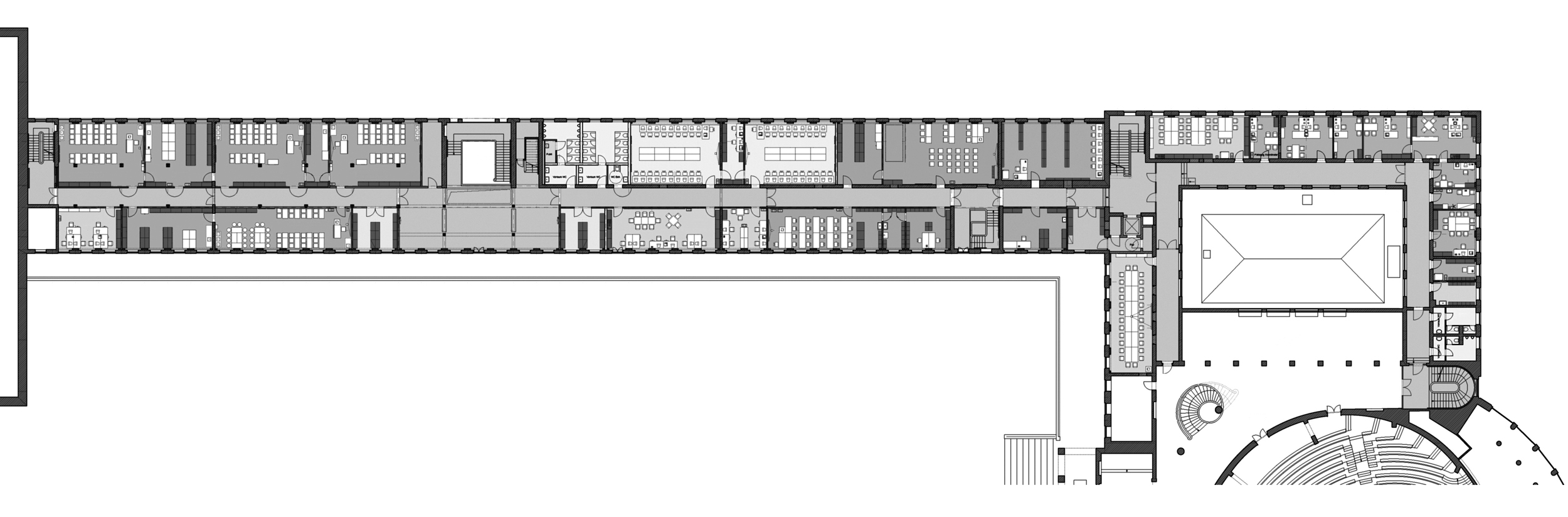 Poelchau-Schule Berlin, 1. Obergeschoss