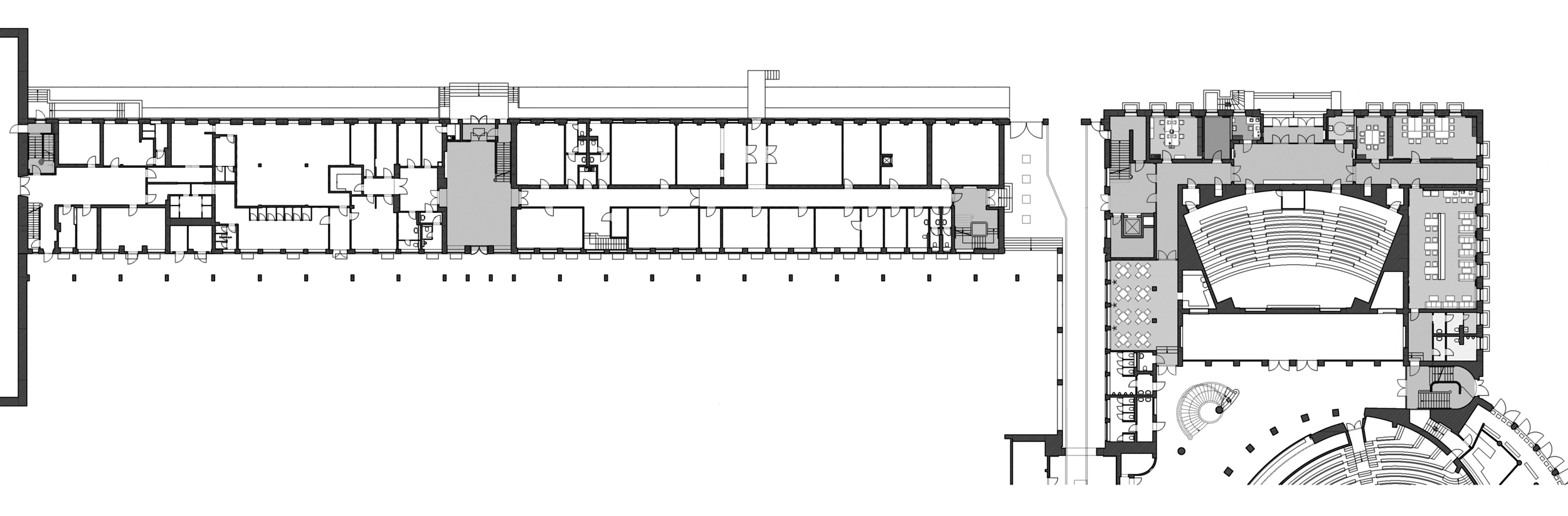 Poelchau-Schule Berlin, Erdgeschoss