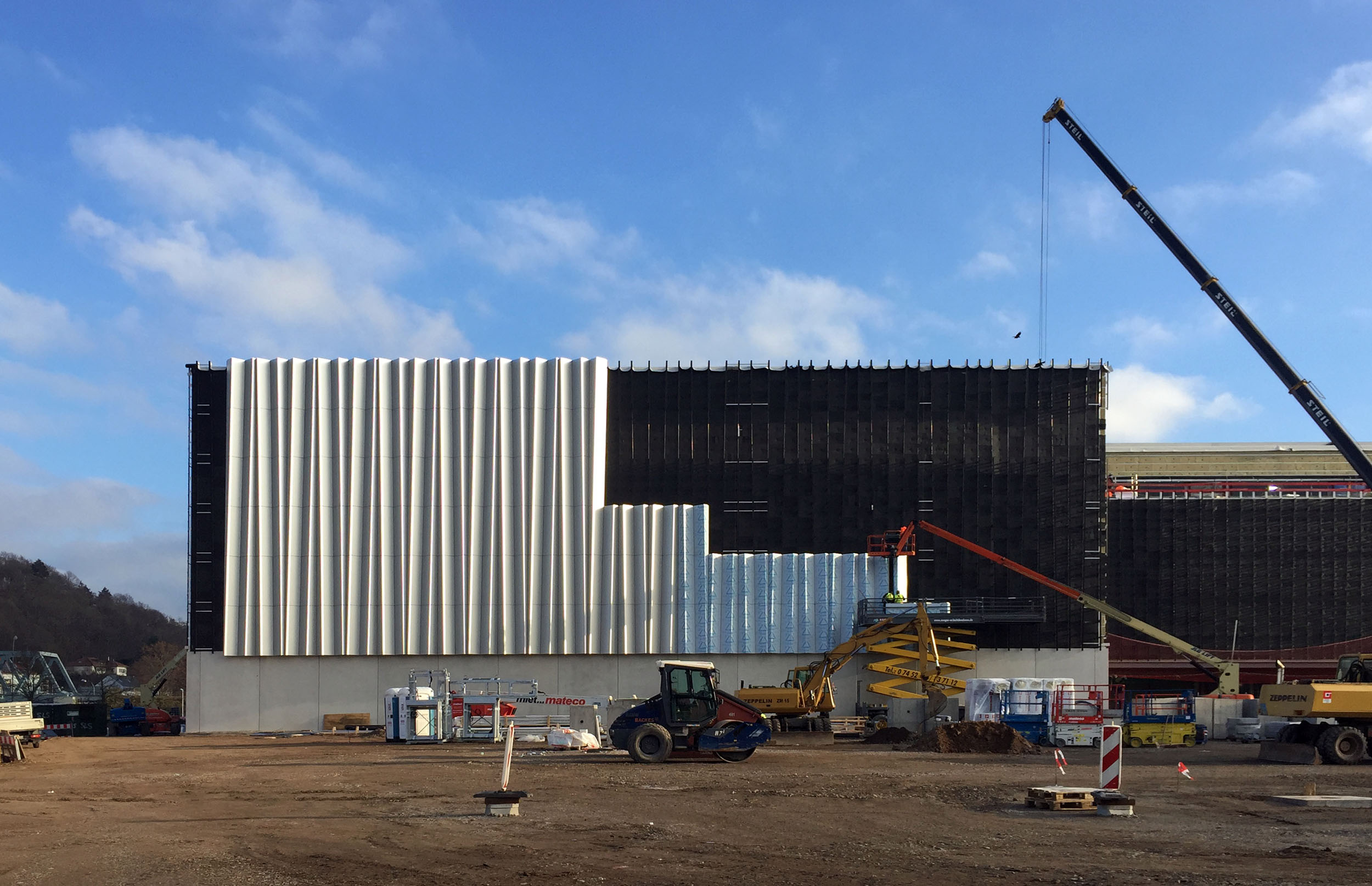 Fassadendetail Möbel Martin Saarbrücken