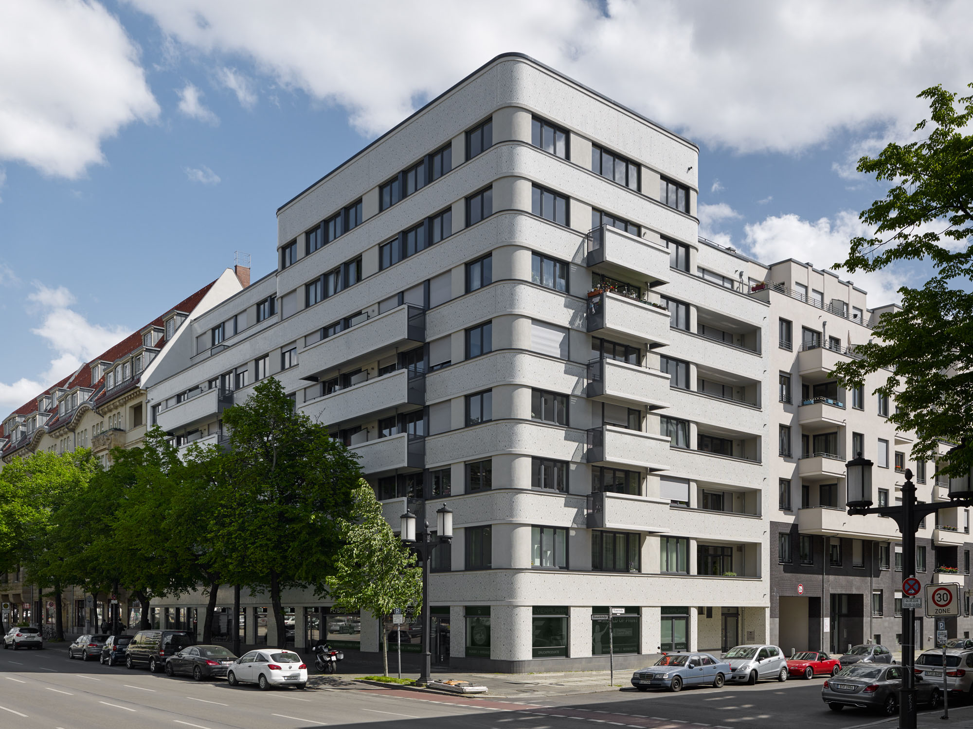 Wohn- und Geschäftshaus Bismarckstraße Berlin, Foto: Stefan Müller