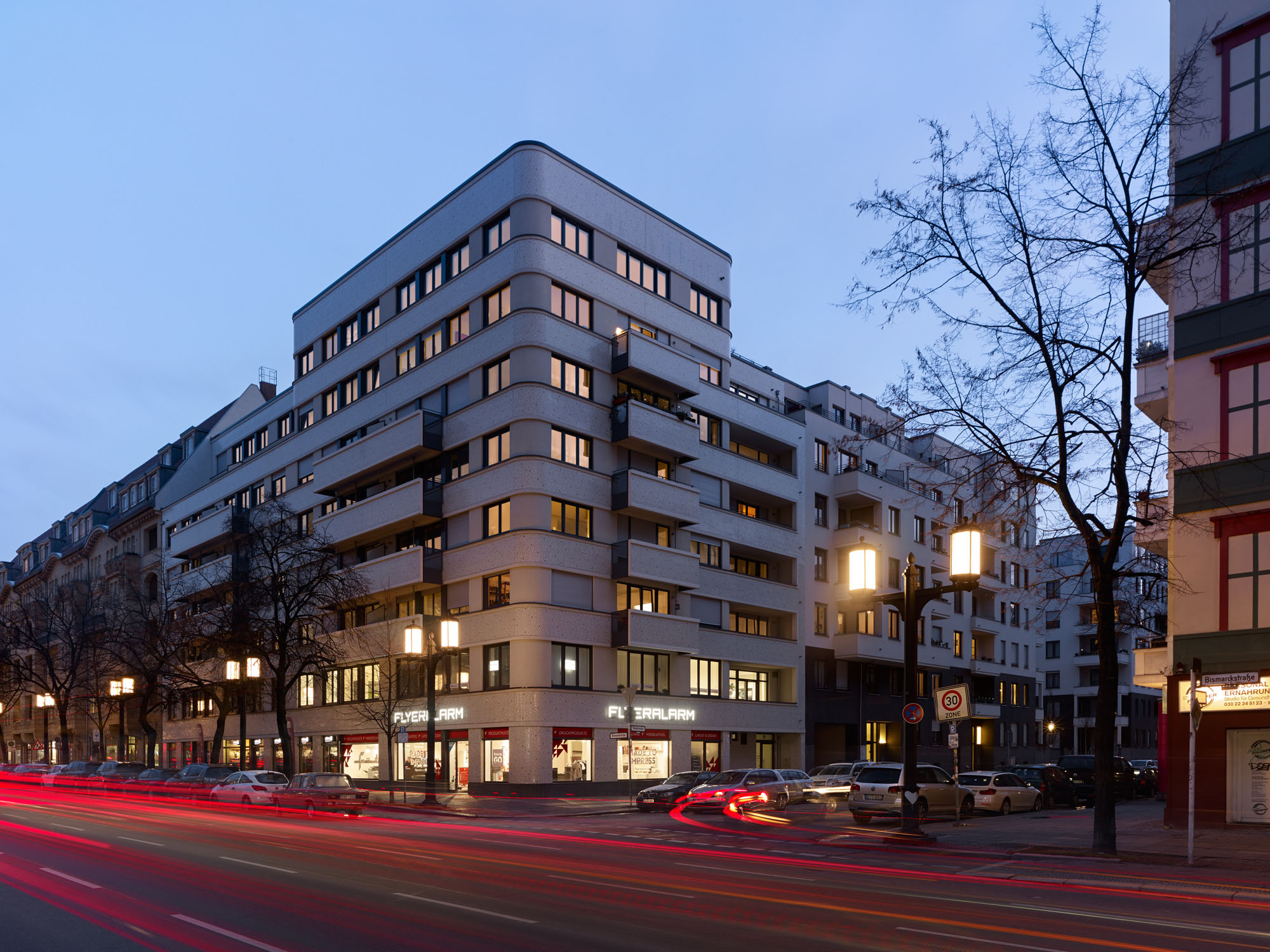 Wohn- und Geschäftshaus Bismarckstraße Berlin, Foto: Stefan Müller