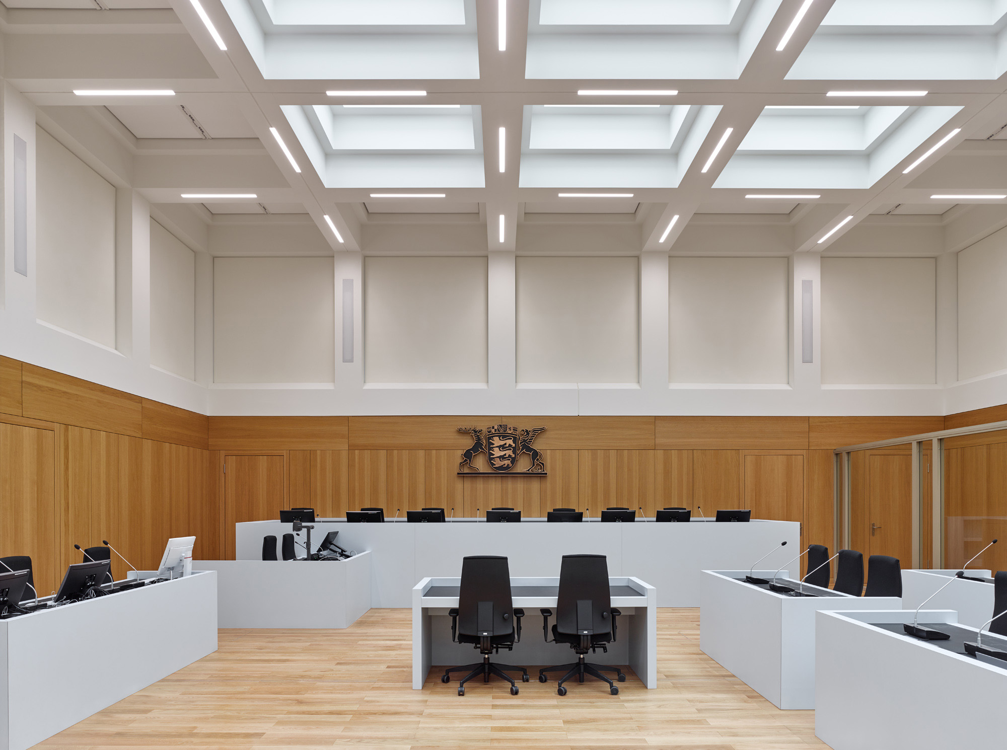 Oberlandesgericht Stuttgart - Kleiner Sitzungssaal, Foto: Stefan Müller