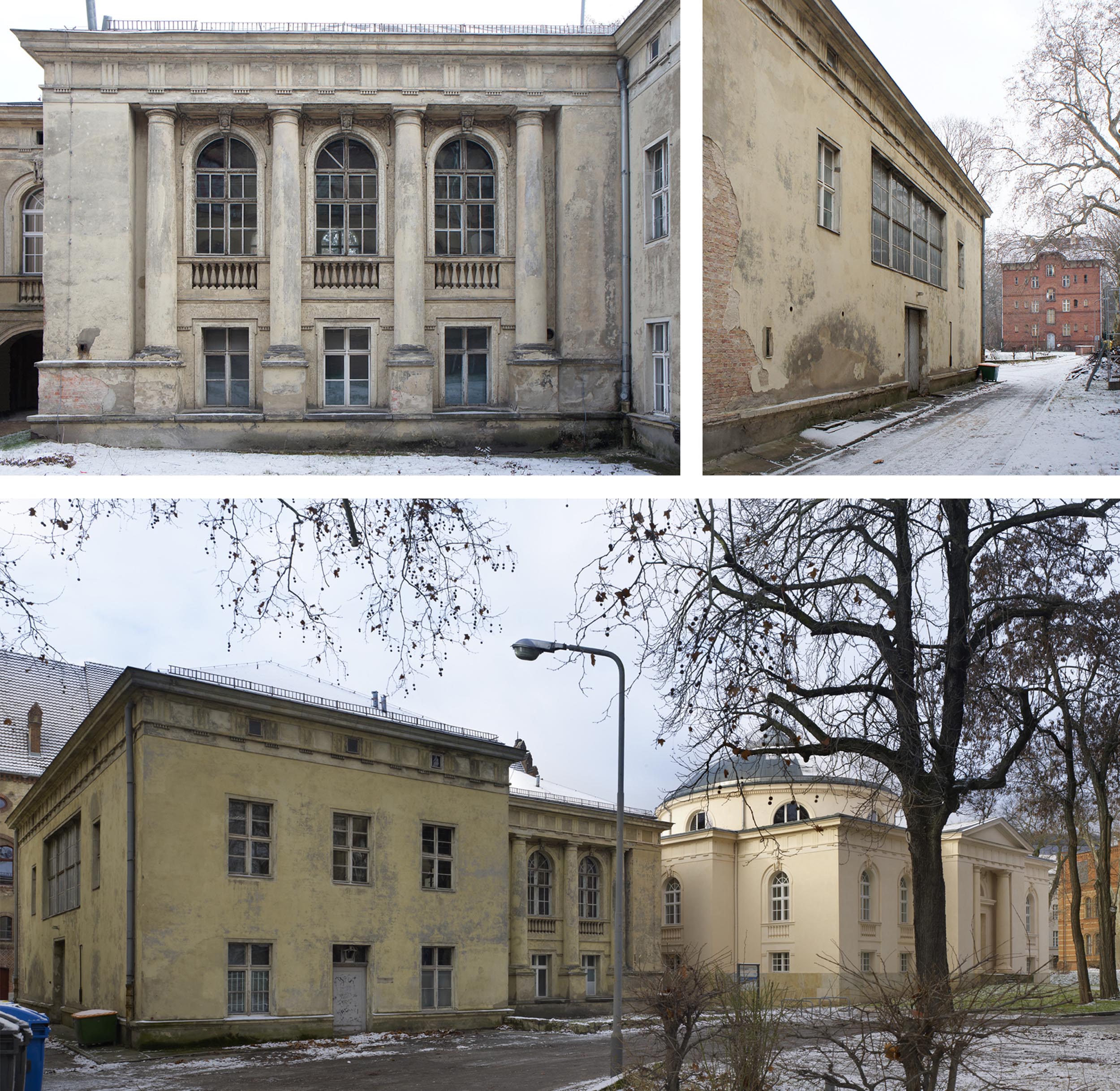 Gerlachbau vor der Sanierung