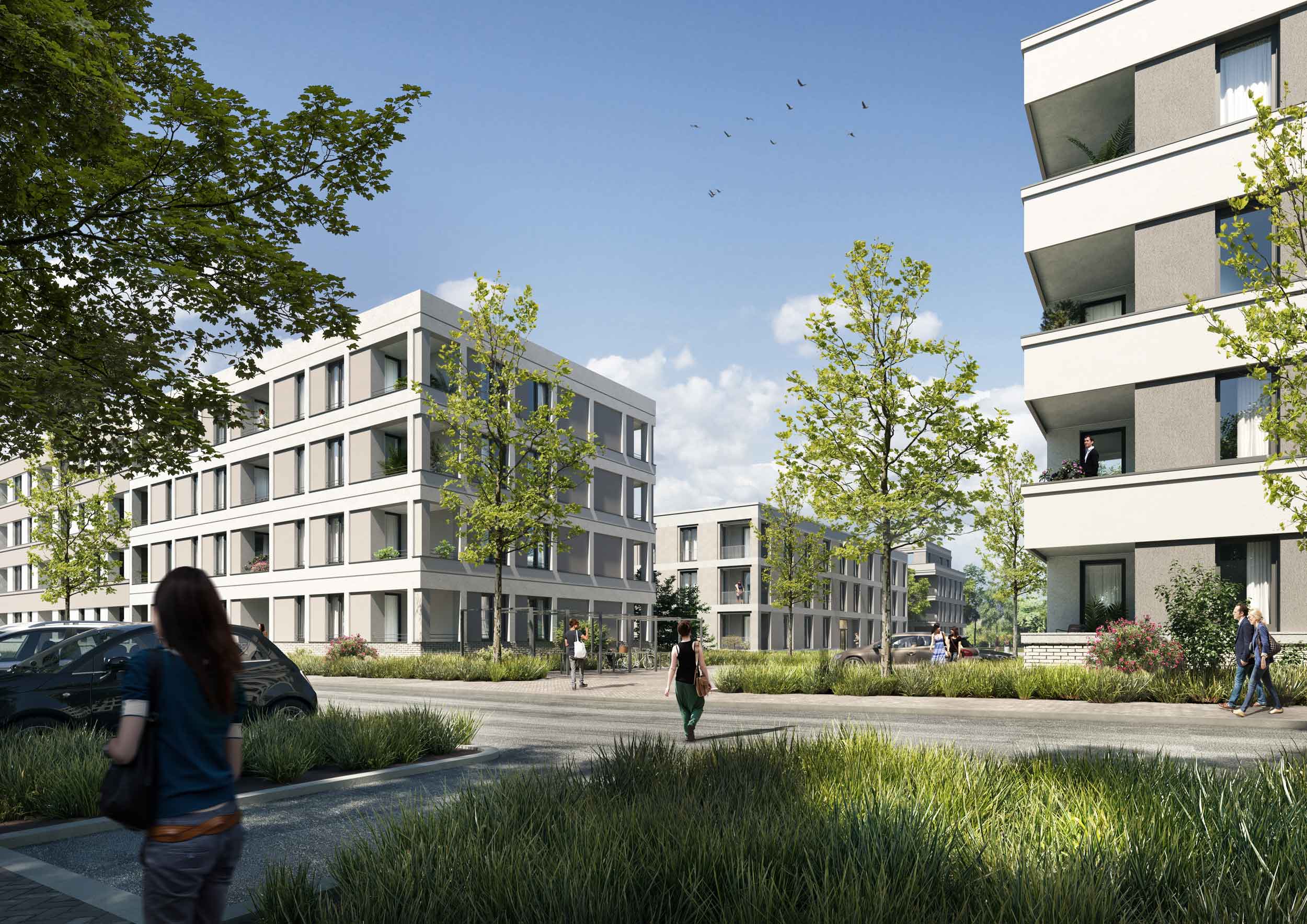 Wohnquartier Heinrich-Mann-Allee in Potsdam