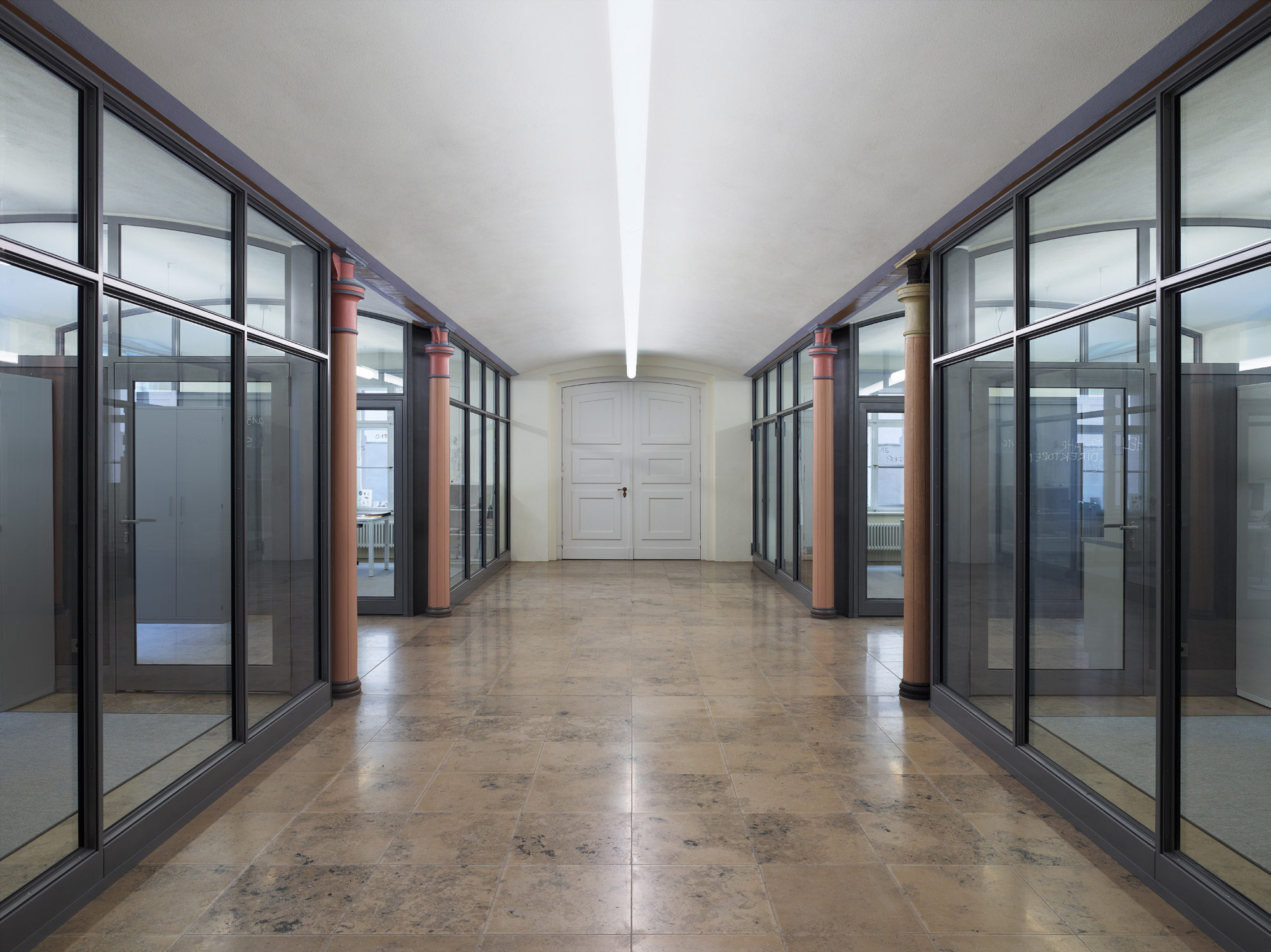 Restaurierung und Umbau des denkmalgeschützten Gerlachbau der Humboldt-Universität zu Berlin, Foto: Stefan Müller