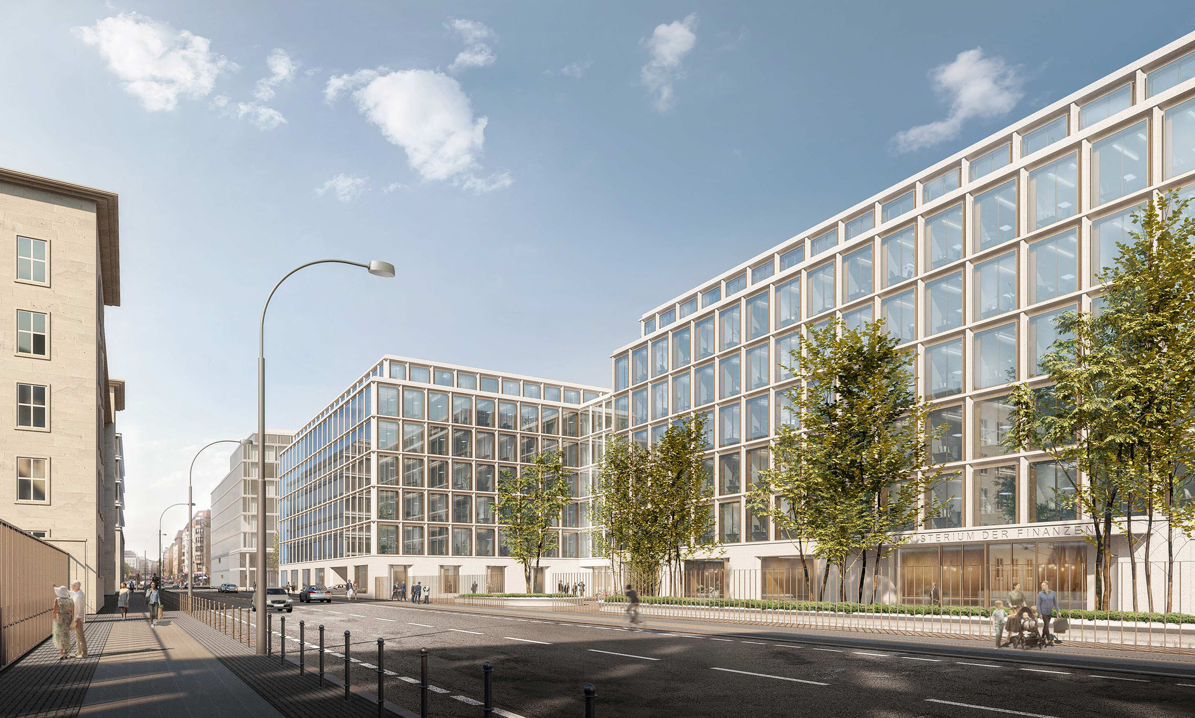 Bundesministerium der Finanzen, Ansicht Wilhelmstraße