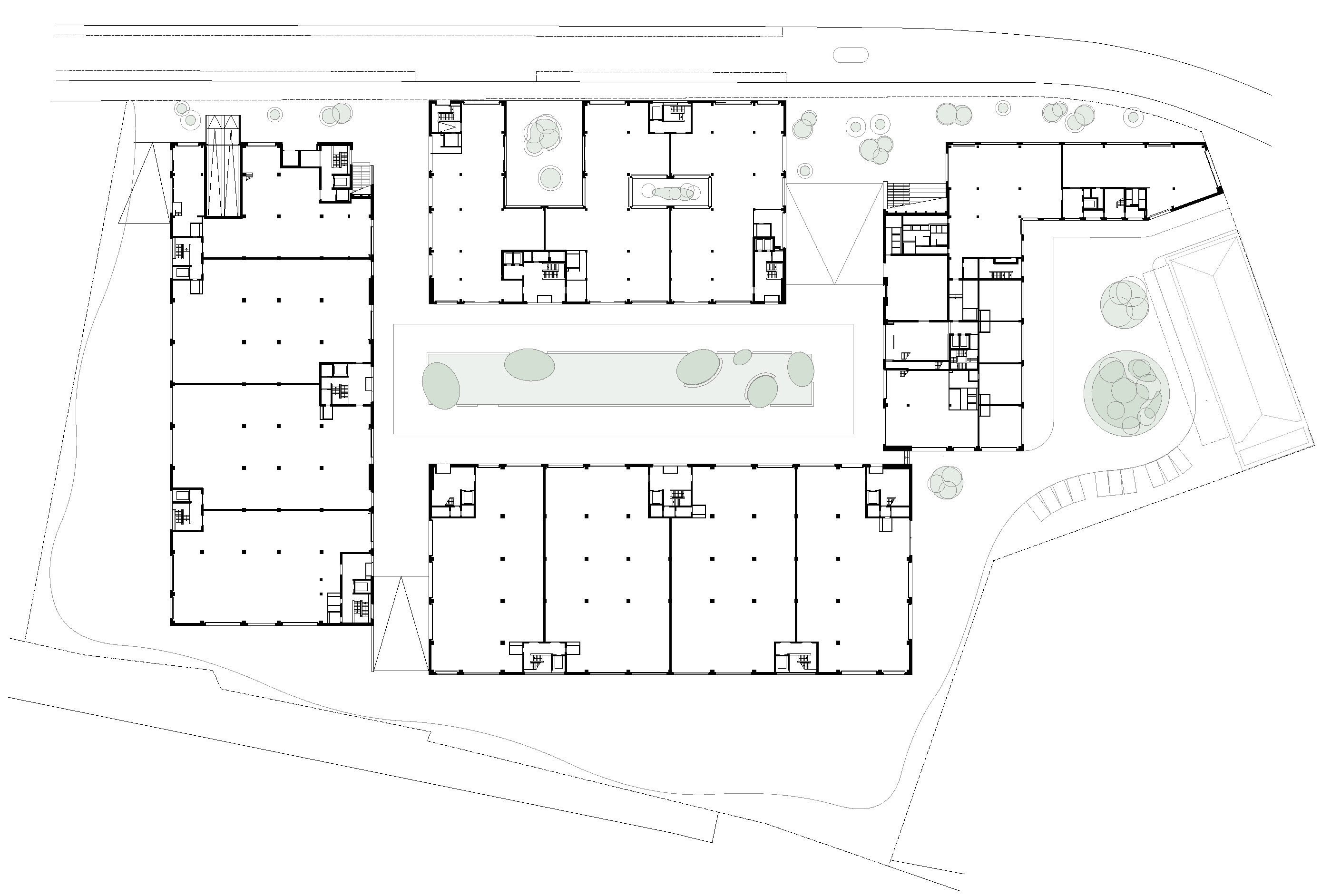 Büro- und Gewerbecampus BERLIN DECKS Grundriss 00