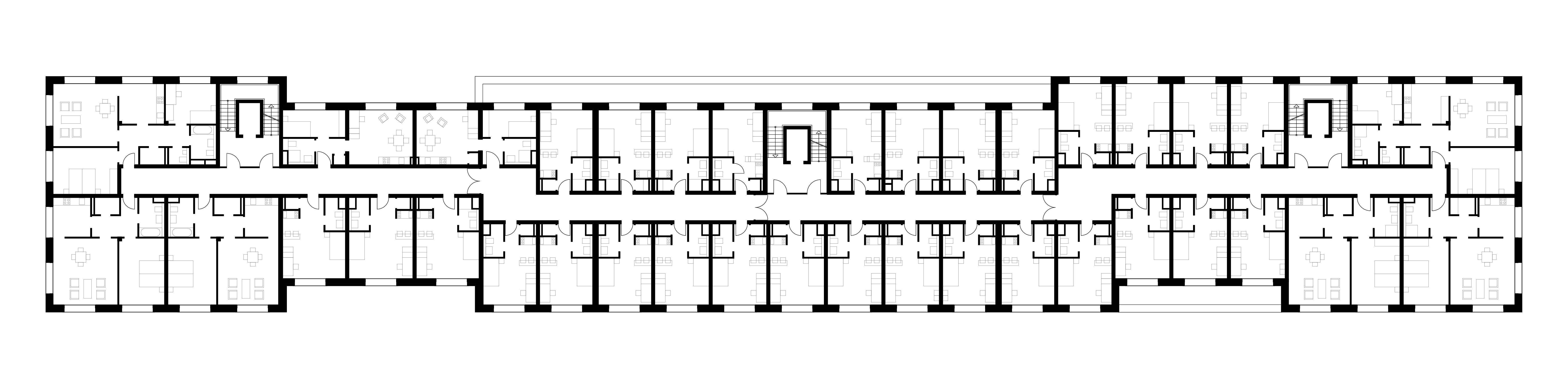 Medienfenster Adlershof in Berlin, Grundriss 2.OG