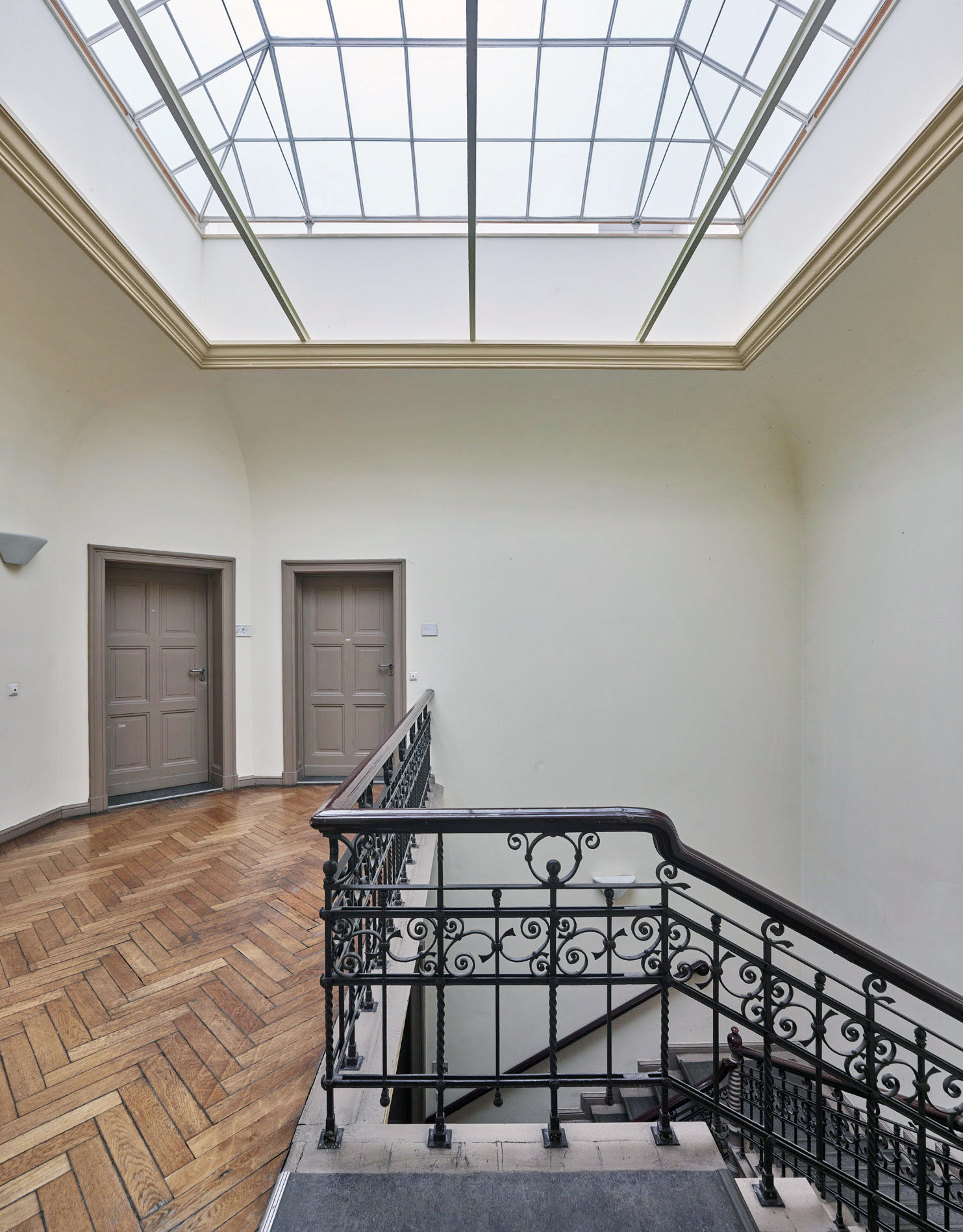 Museum für Naturkunde Berlin - Westflügel - Treppe der Villa des damaligen Institutsdirektors