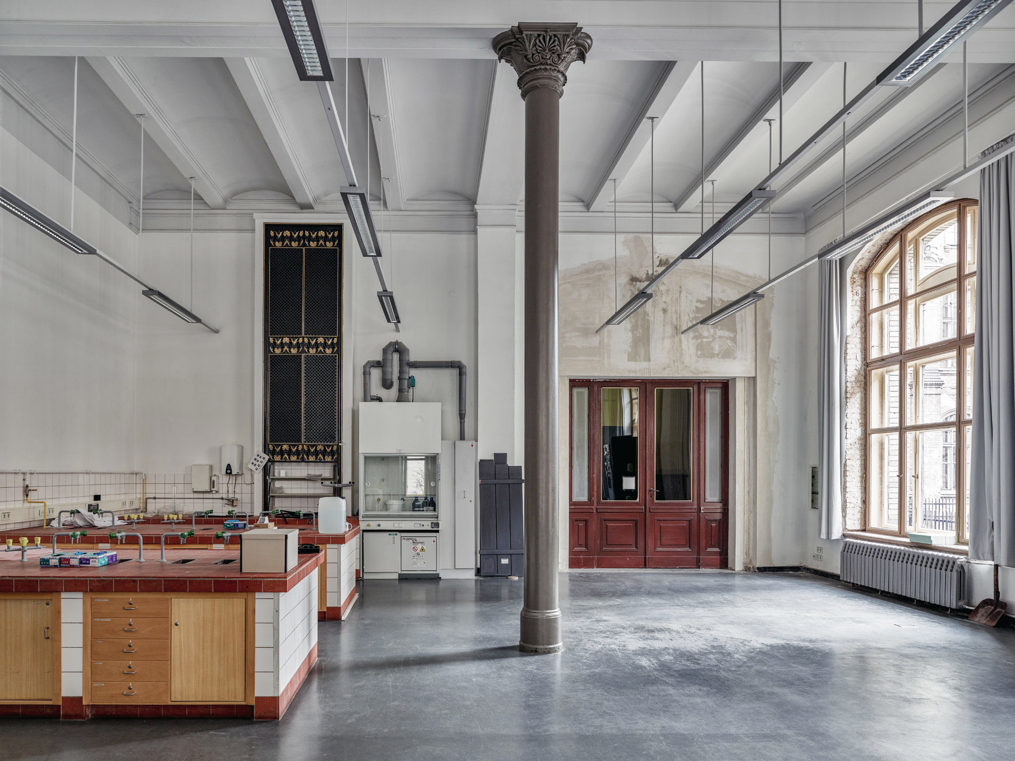 Museum für Naturkunde Berlin - Erdgeschoß des Kopfbau West - hier entsteht ein moderner multifunktionaler Lehr- und Veranstaltungssaal 