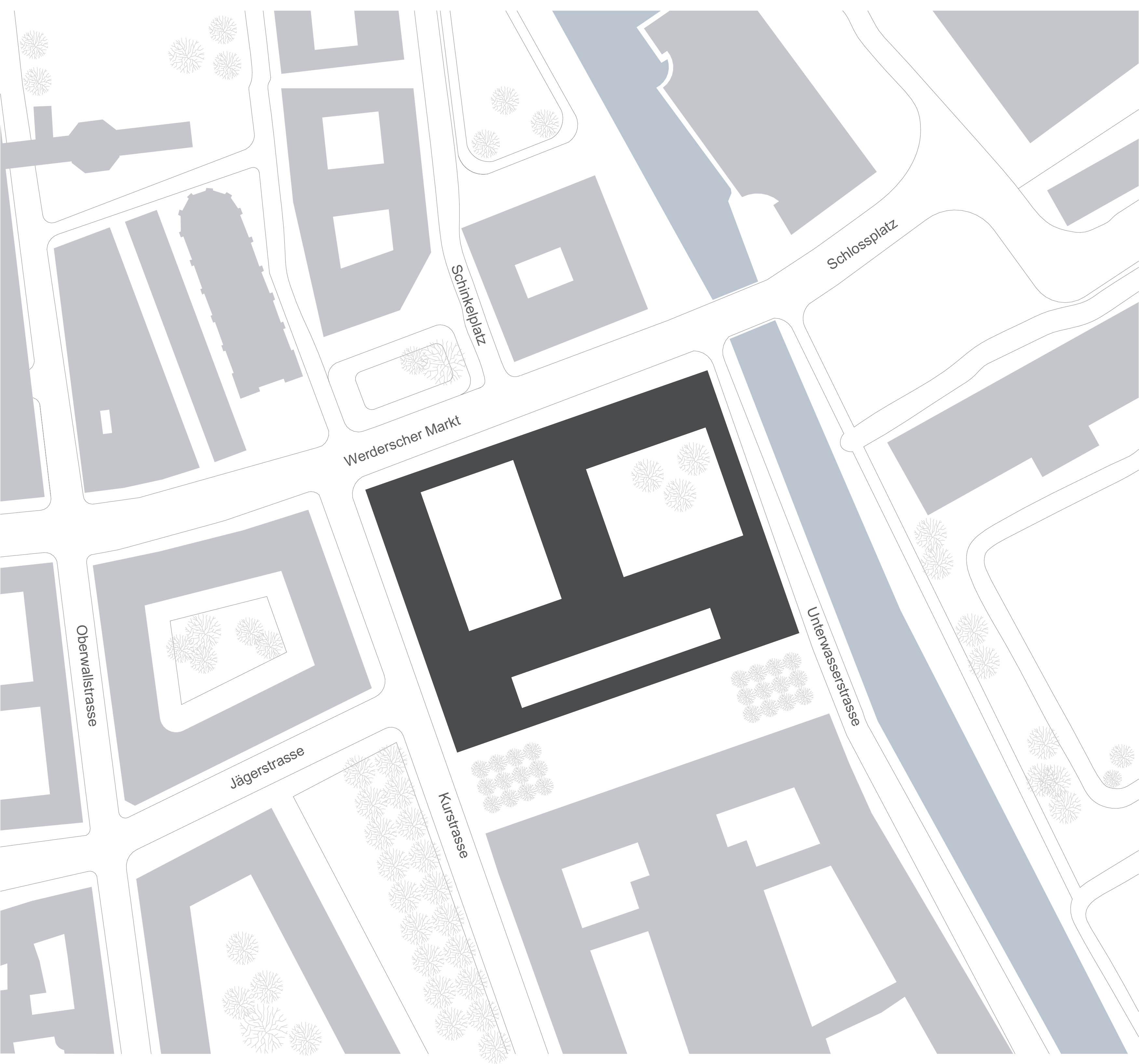 Auswärtiges Amt Berlin, Lageplan