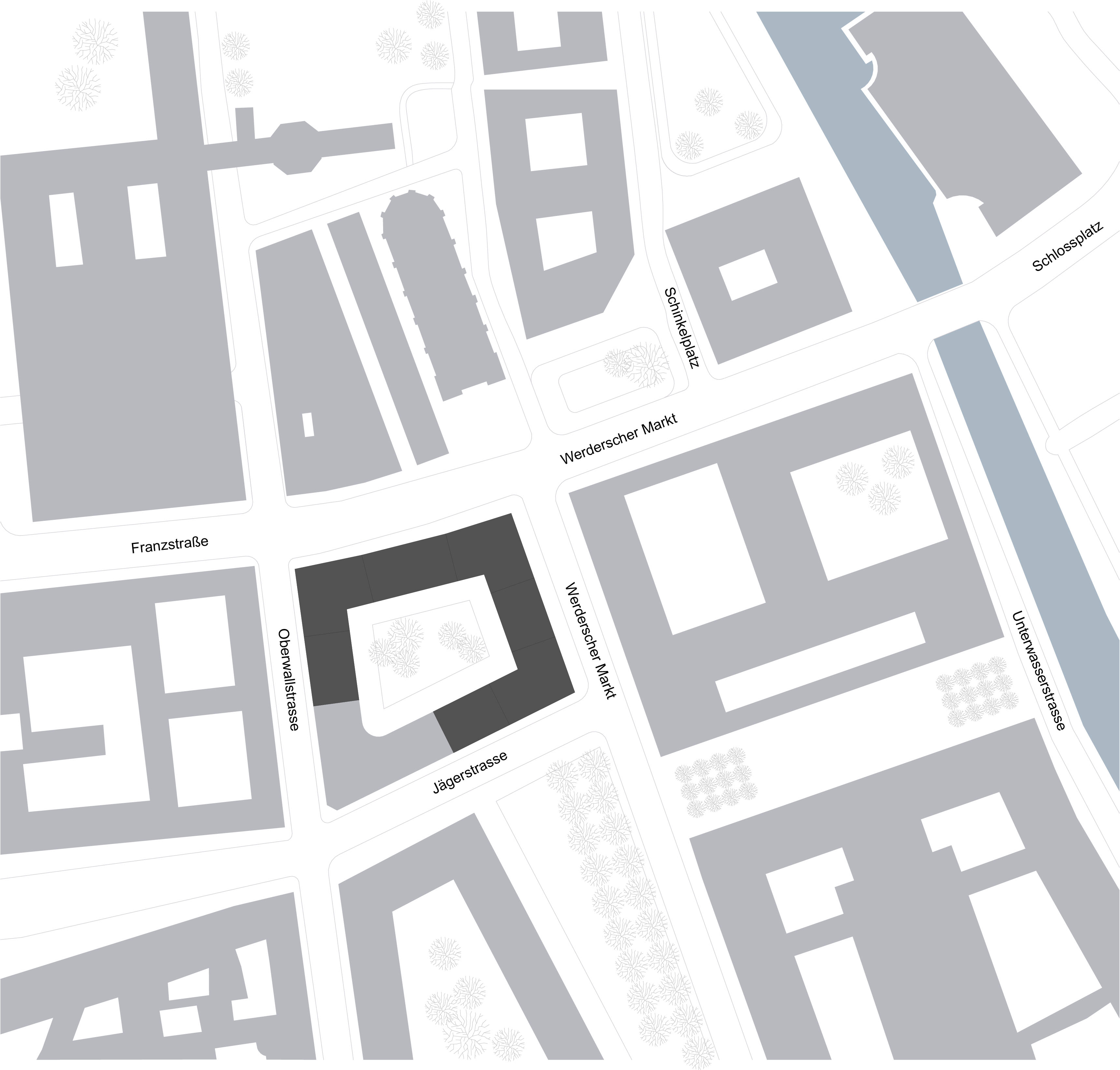 Quartier am Auswärtigen Amt - Lageplan