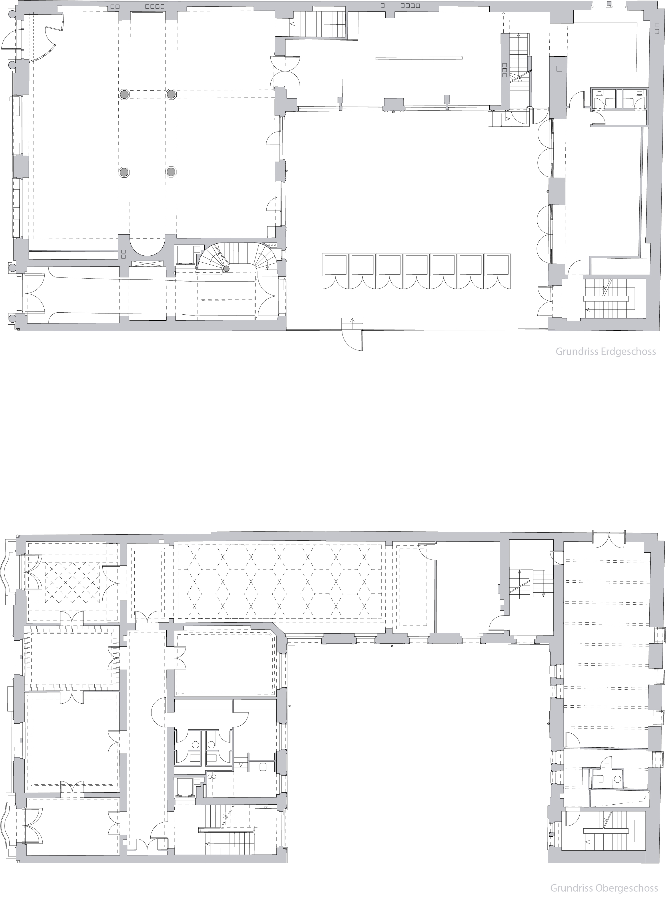 Haus Borchardt in Berlin, Grundrisse