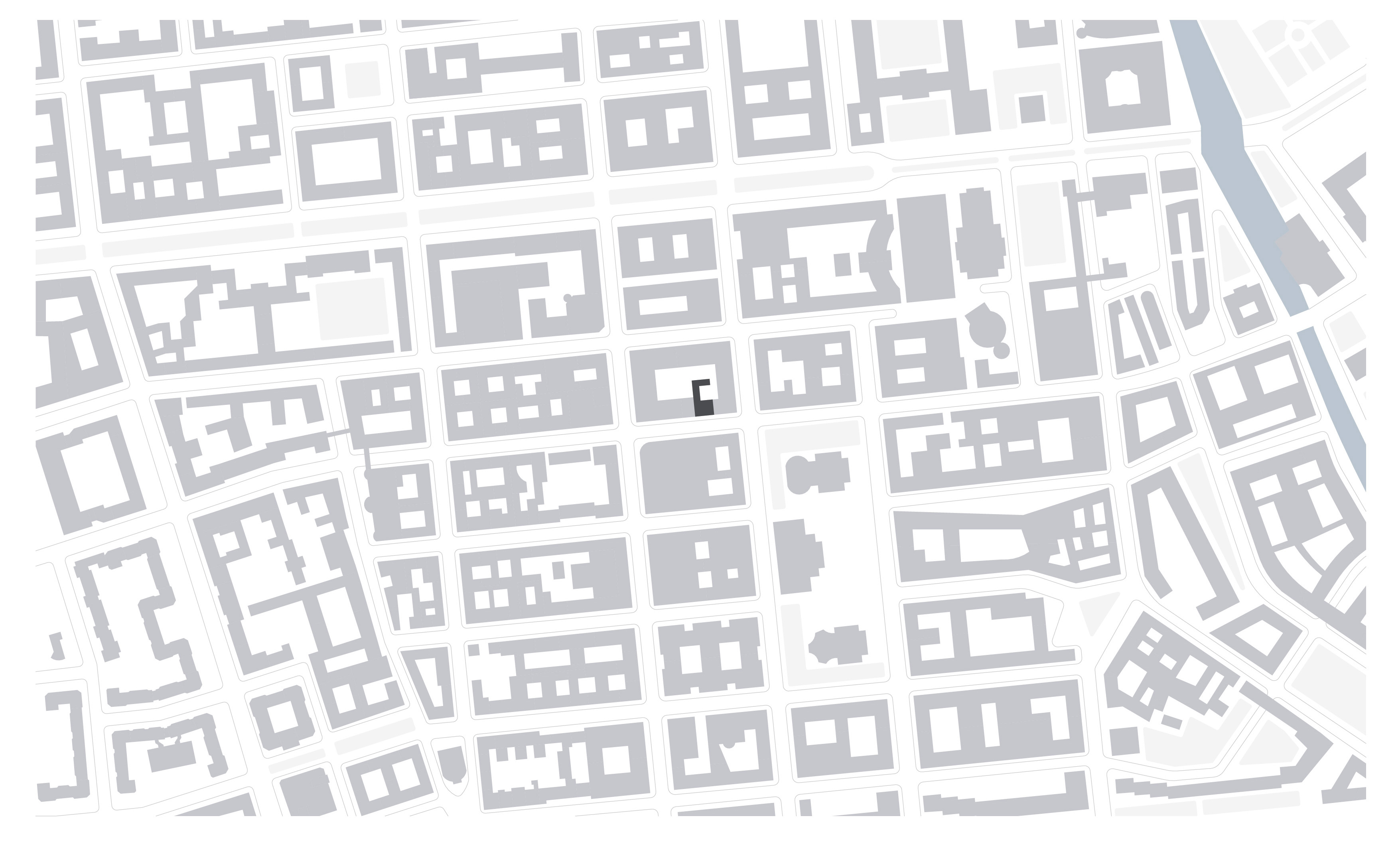 Haus Borchardt in Berlin, Lageplan