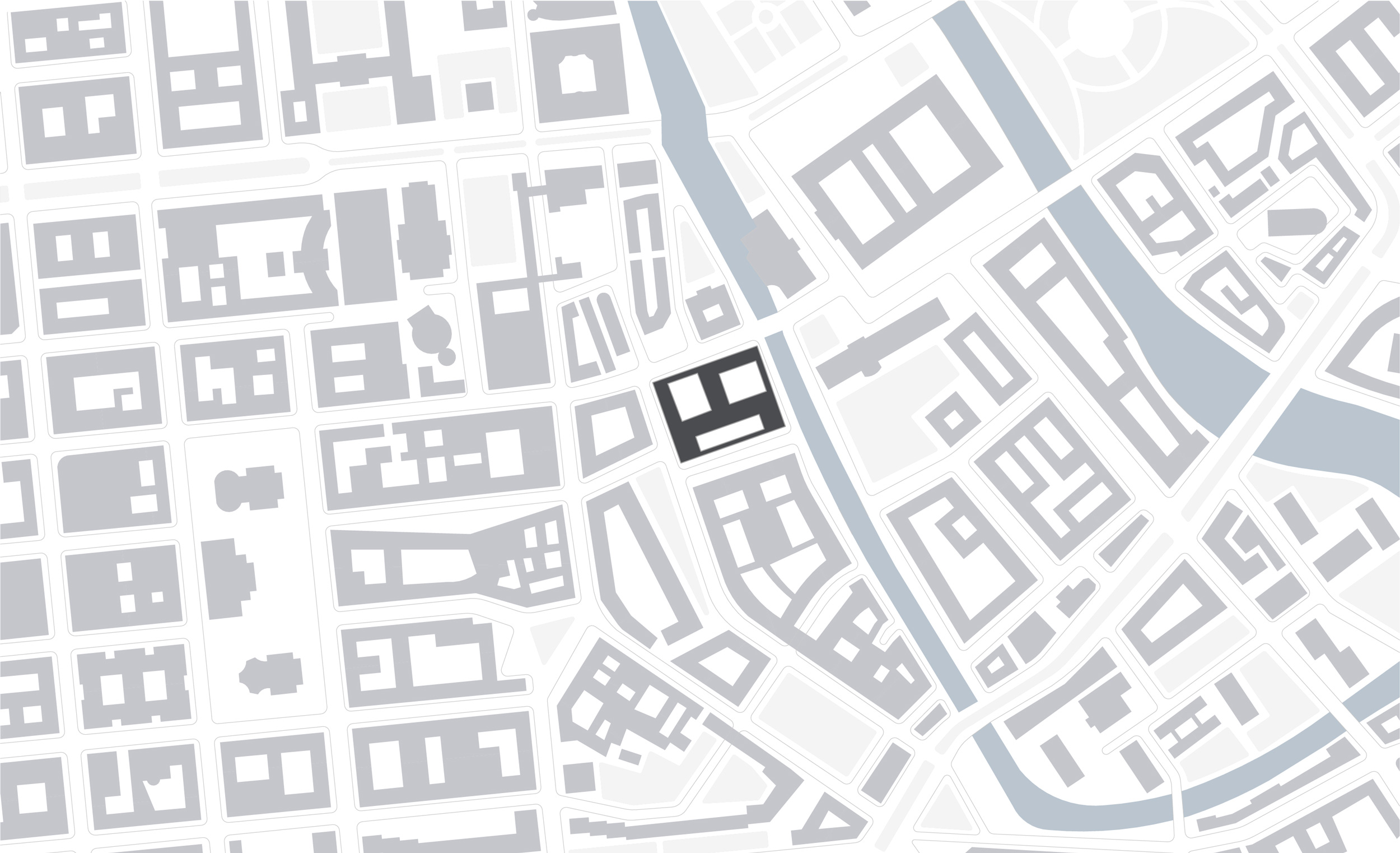 Auswärtiges Amt Berlin, Lageplan 1:5000