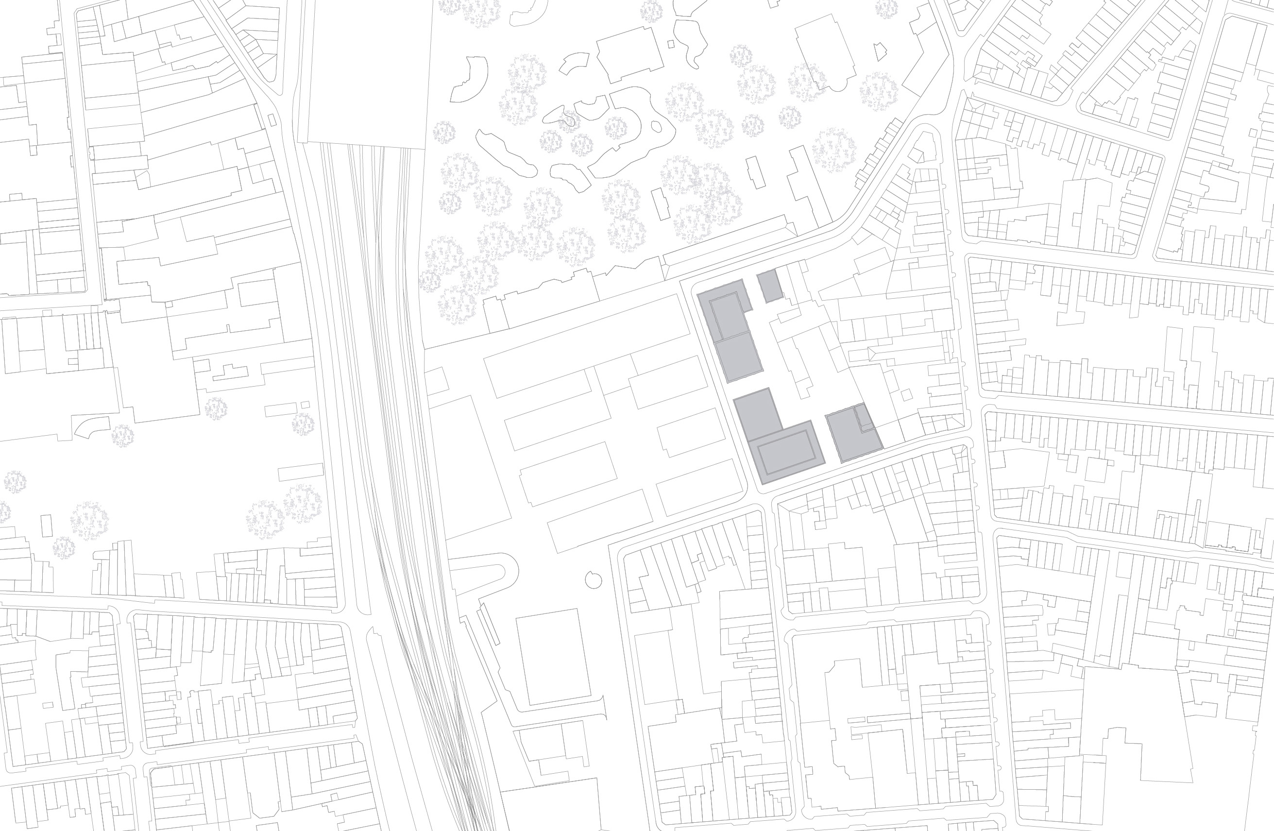 Copernicus Quartier in Antwerpen - Lageplan