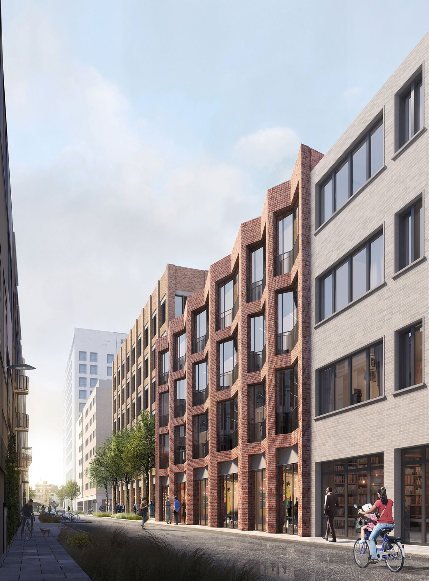 Copernicus Quartier in Antwerpen - Wohngebäude an der Kievitstraat