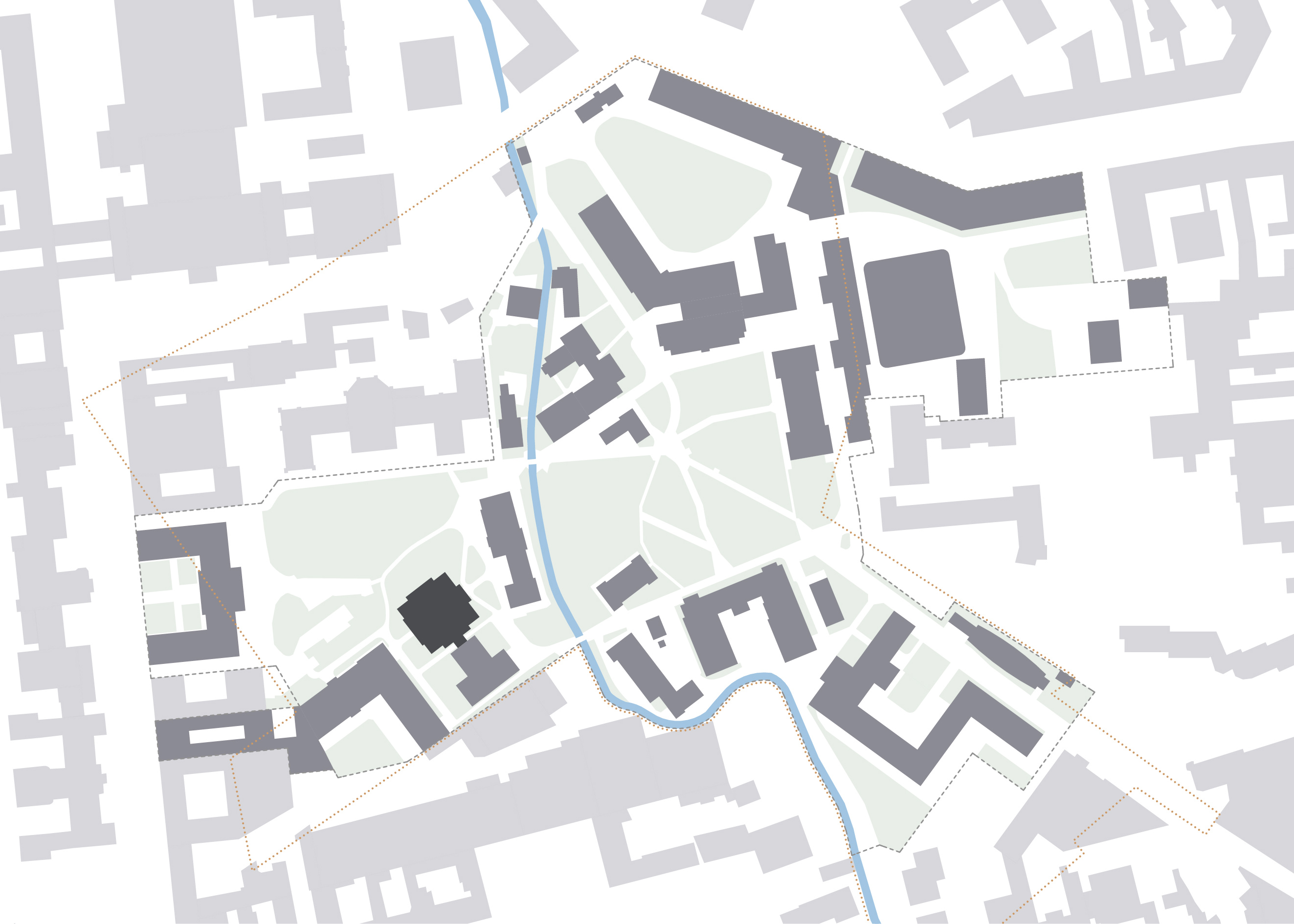 Anatomisches Theater der Humboldt-Universität in Berlin, Lageplan