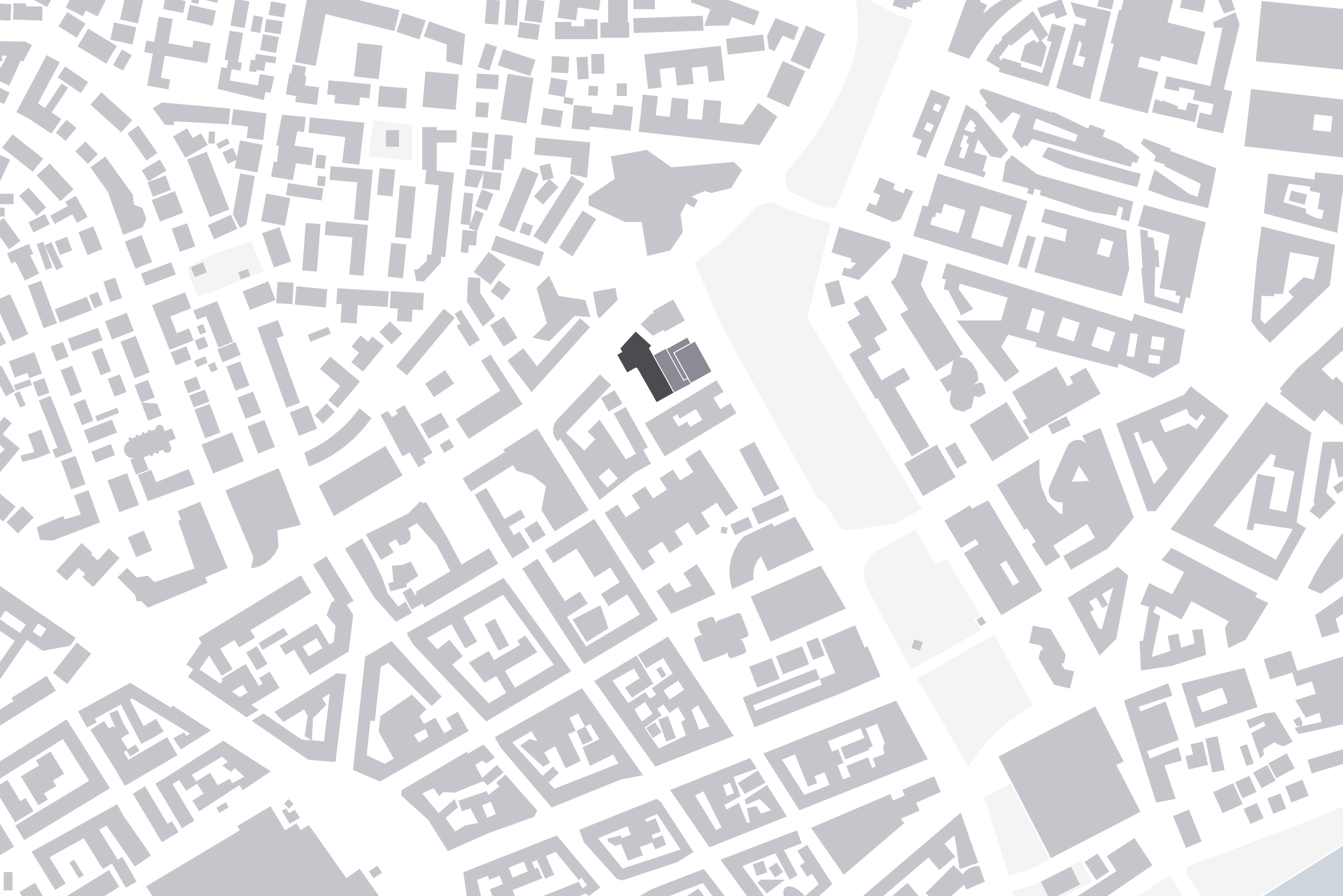 Marienforum in Frankfurt am Main, Lageplan M 1:5000