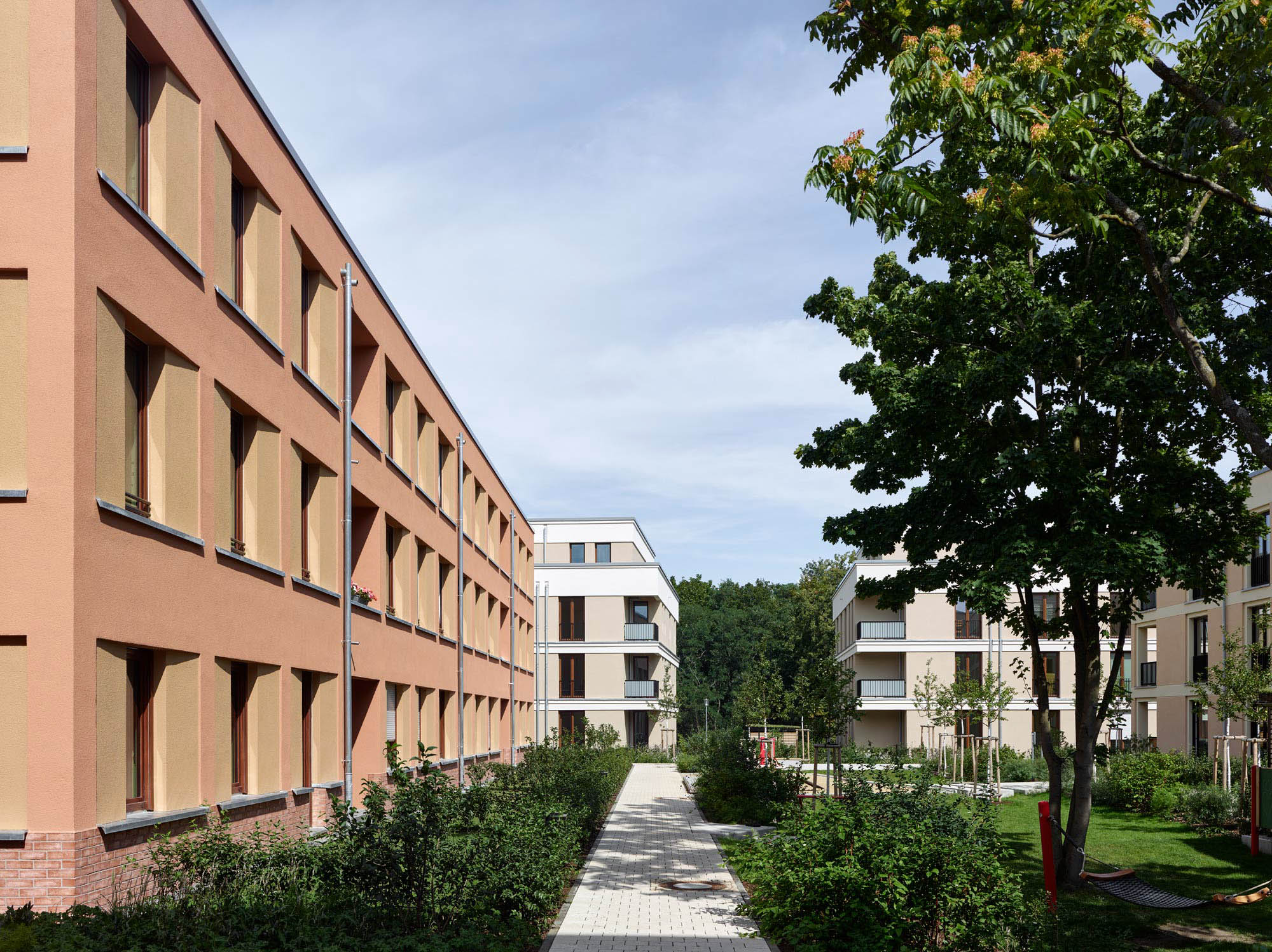 Wohnquartier Heinrich-Mann-Allee in Potsdam, Foto: Stefan Müller