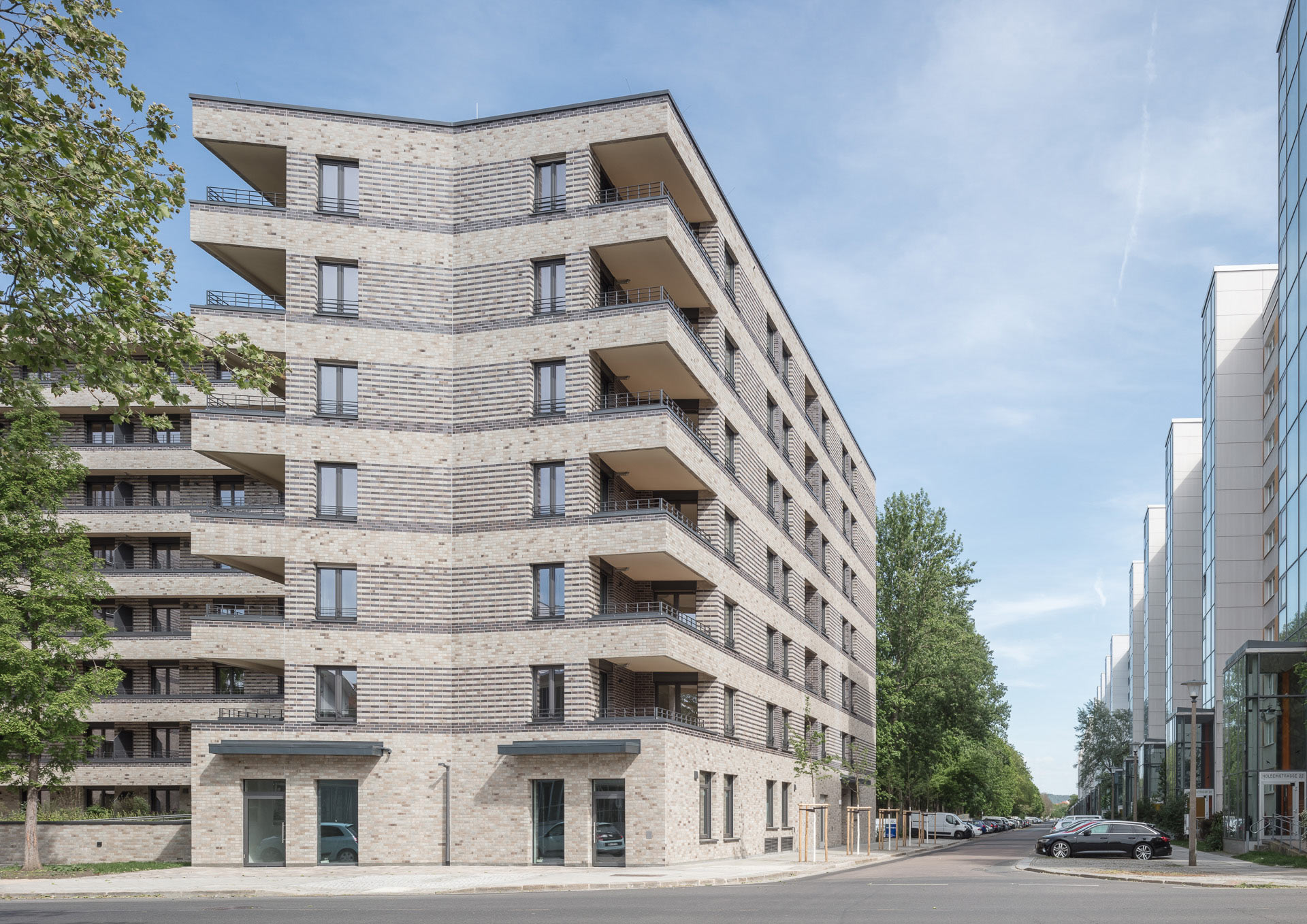 Wohnbebauung Dürerstraße Dresden, Foto: Till Schuster