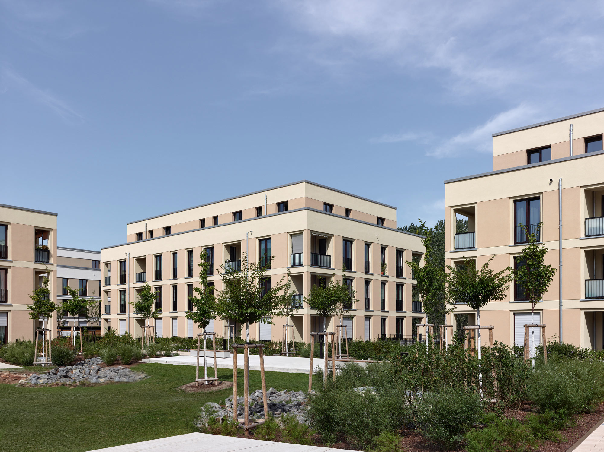 Wohnquartier Heinrich-Mann-Allee in Potsdam, Foto: Stefan Müller