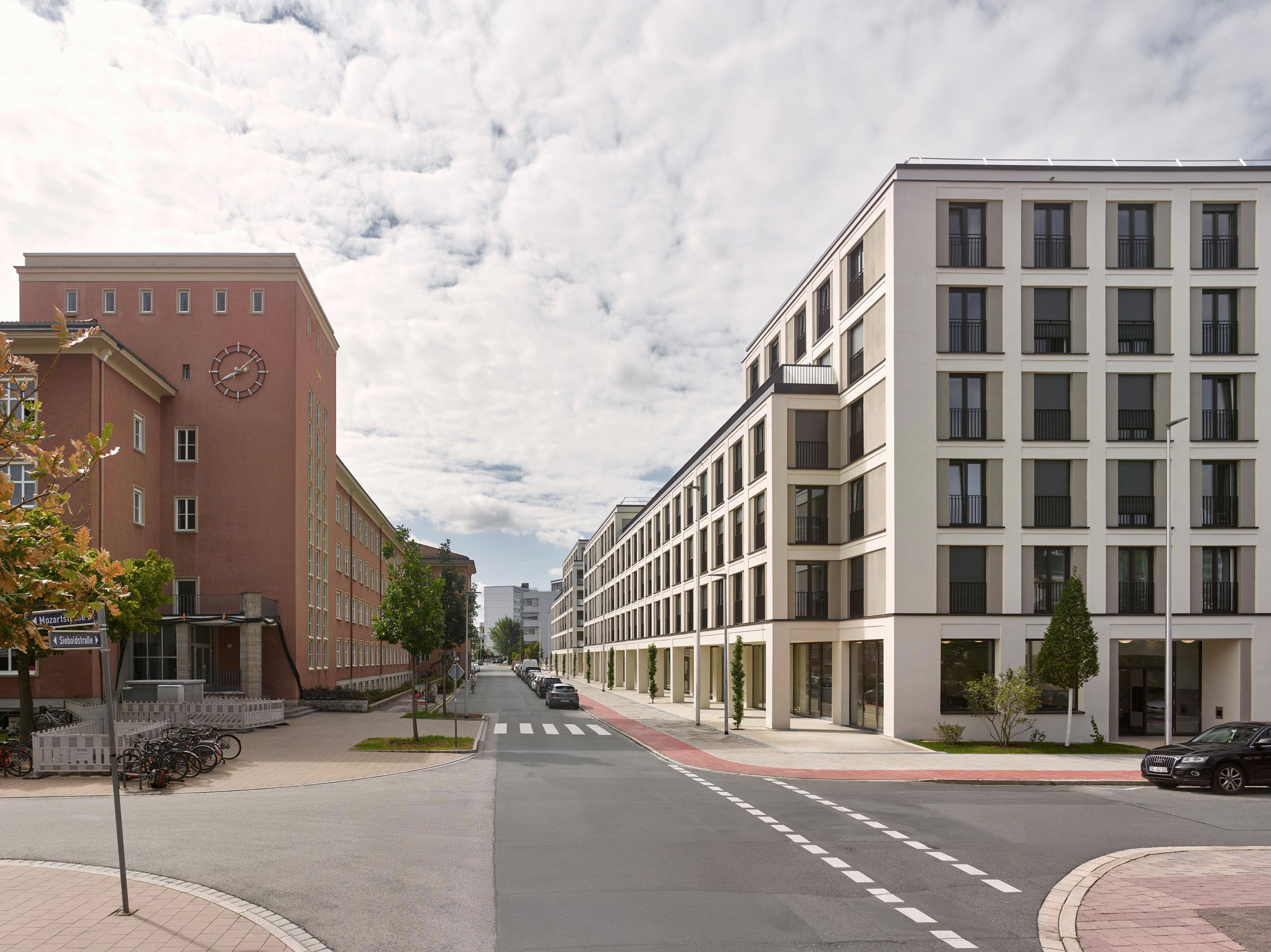 Wohn­quar­tier Sieboldstrasse in Erlangen - Foto: Stefan Müller