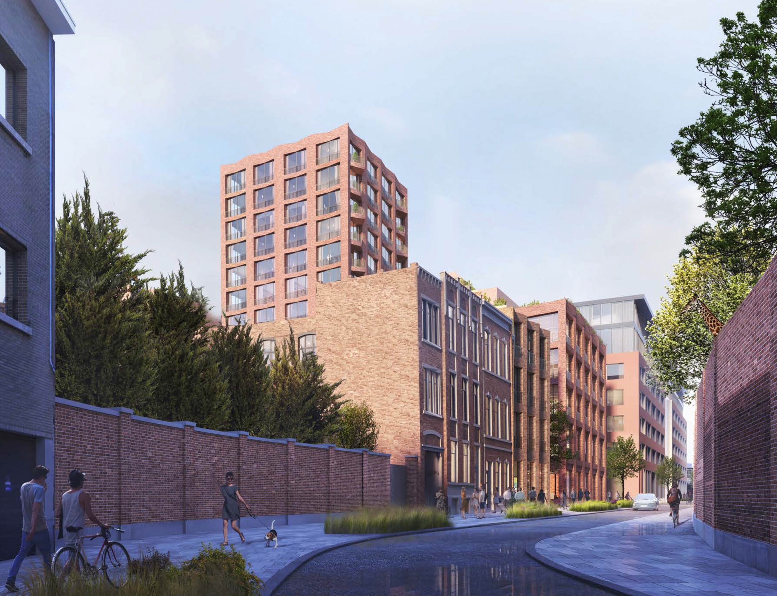 Copernicus Quartier in Antwerpen „Antwerp – Pulse“ - Wohngebäude an der Kievitstraat