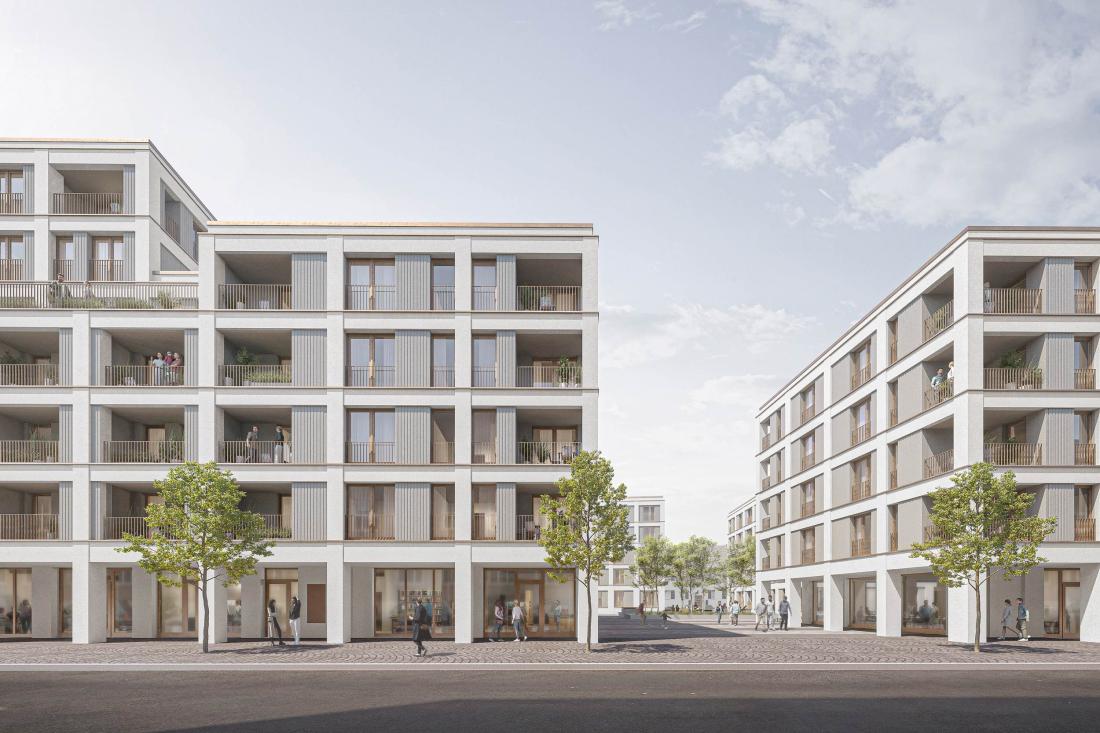 Wohn­quar­tier Sieboldstrasse in Erlangen