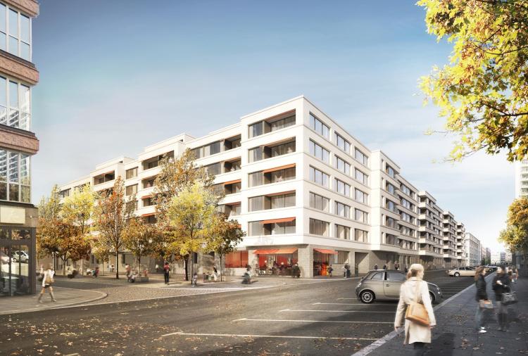 Wohnbebauung Krausenstraße