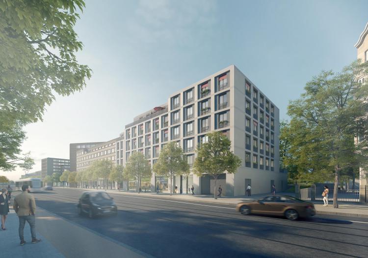 Wohngebäude Nürnberger Straße in Dresden