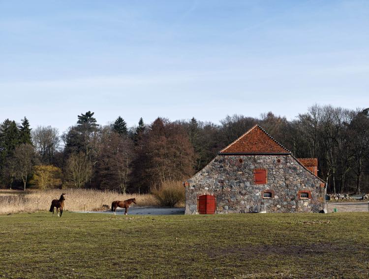 Feldsteinspeichers der Gutsanlage Krumbeck, Foto: Stefan Müller 